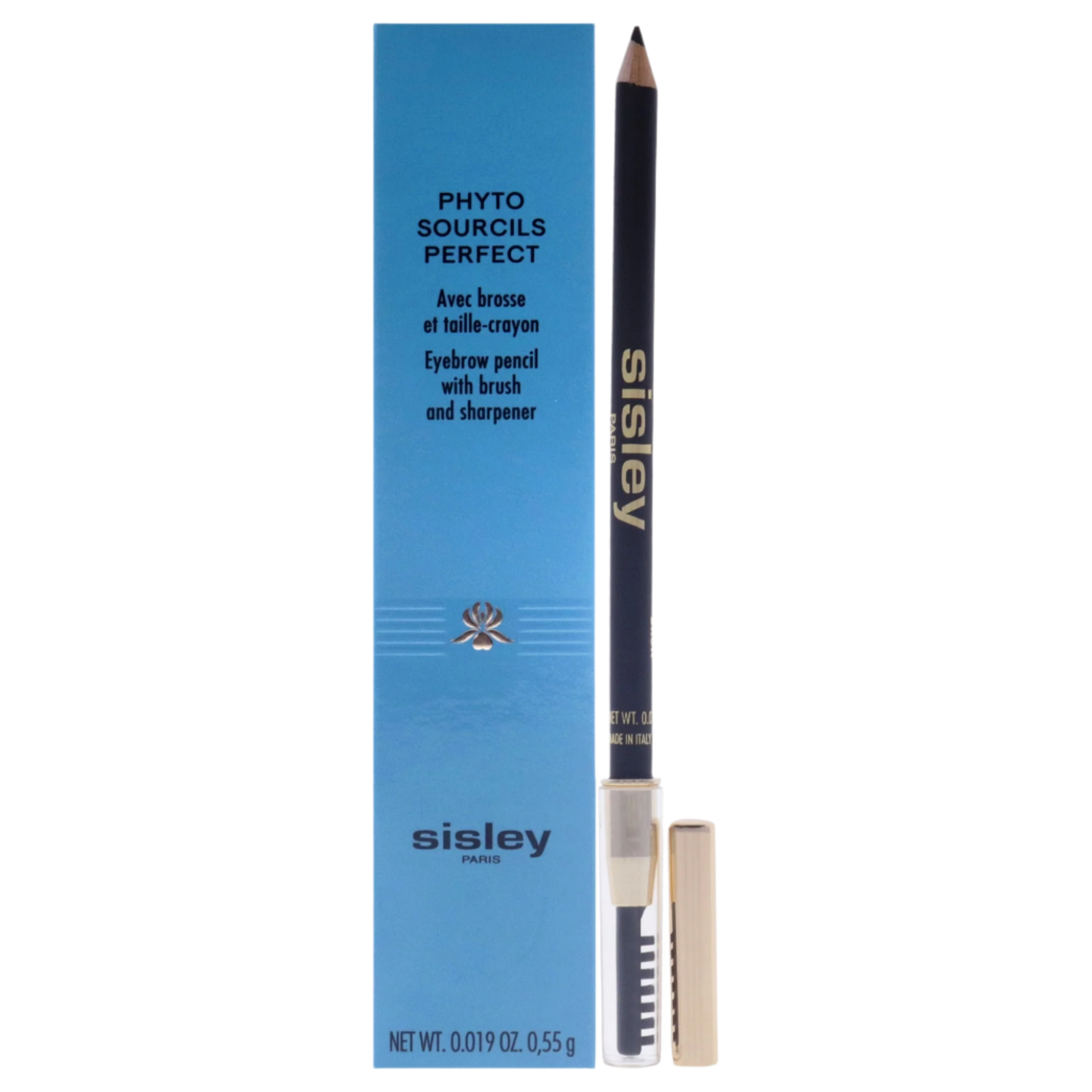 Phyto Sourcils Perfect Eyebrow Pencil With Brush and Sharpener