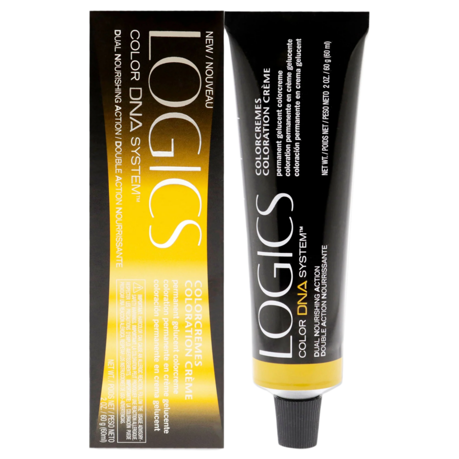 Logics Color DNA System Permanent Gelucent Hair Color Creme