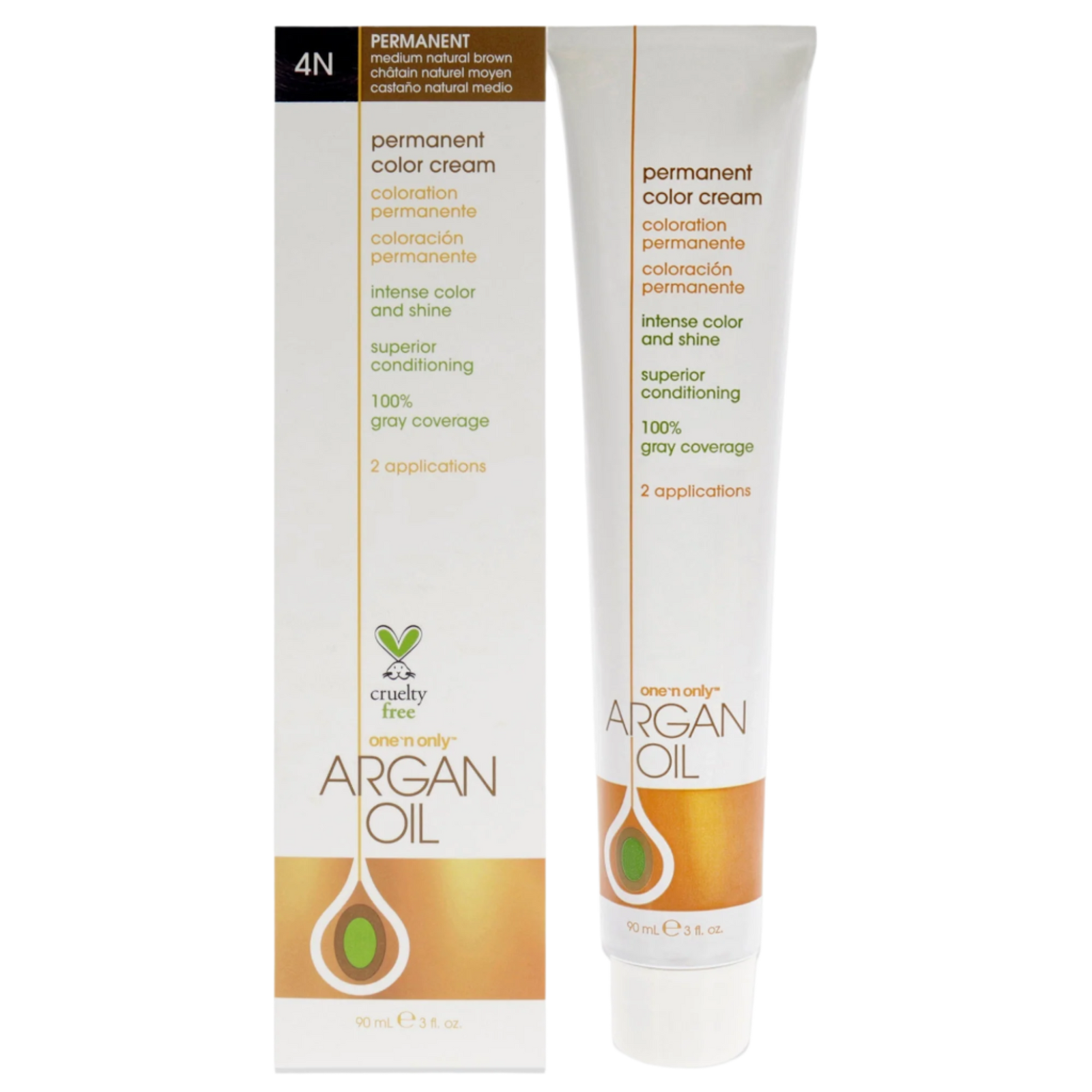 Argan Oil Permanent Hair Color Cream