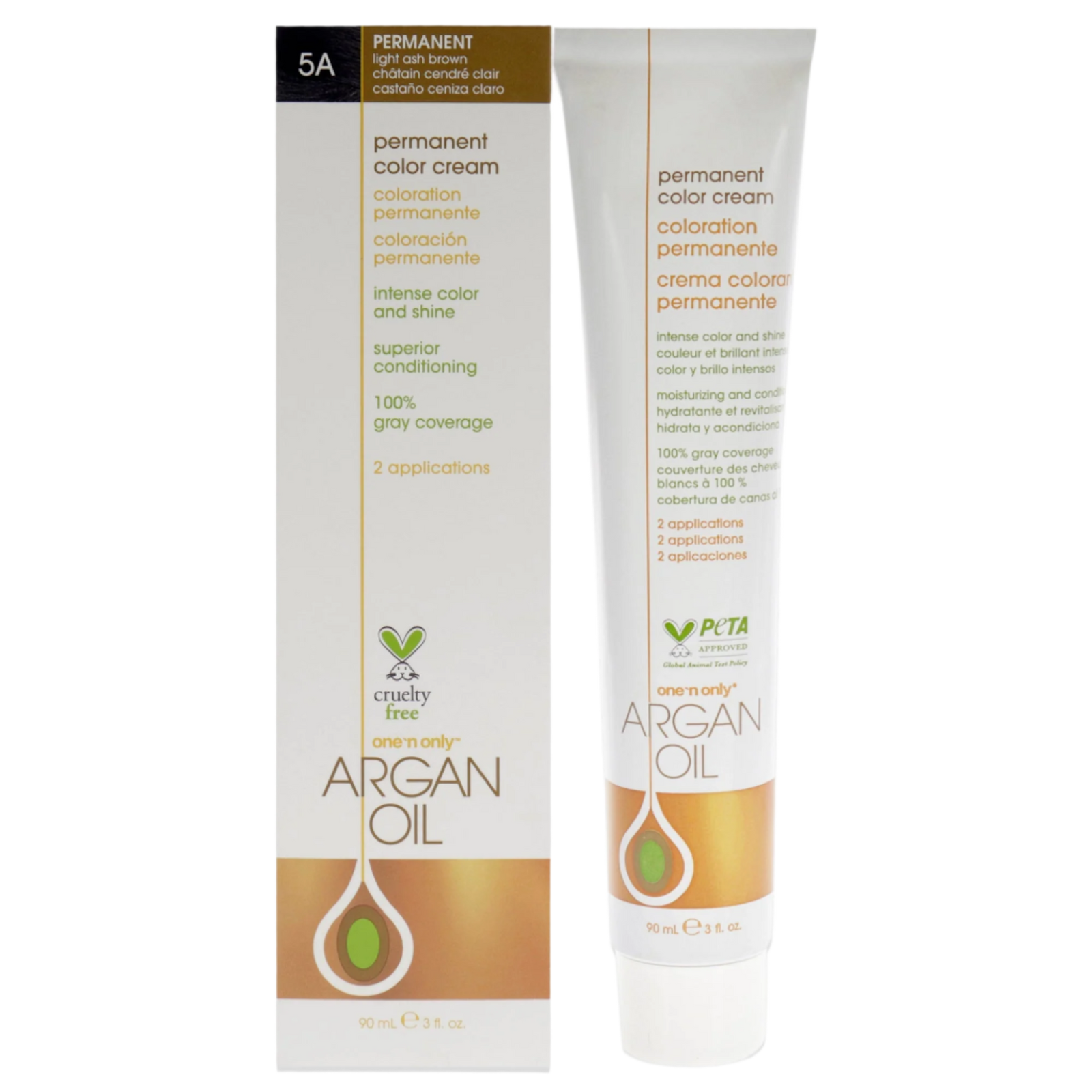 Argan Oil Permanent Hair Color Cream