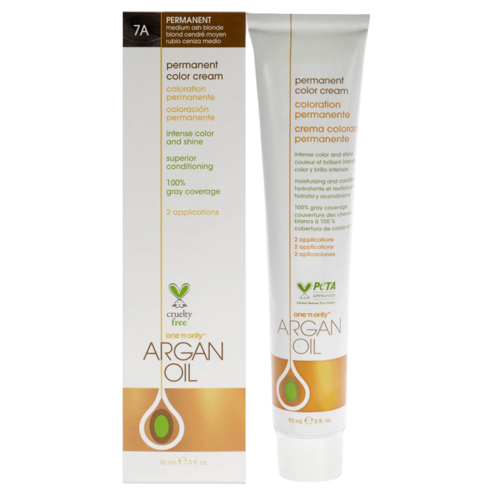 Argan Oil Permanent Hair Color Cream