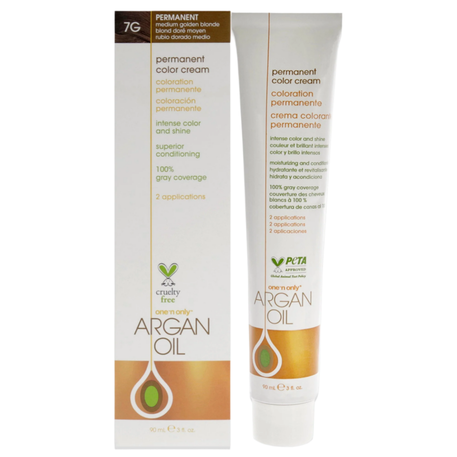 Argan Oil Permanent Hair Color Cream