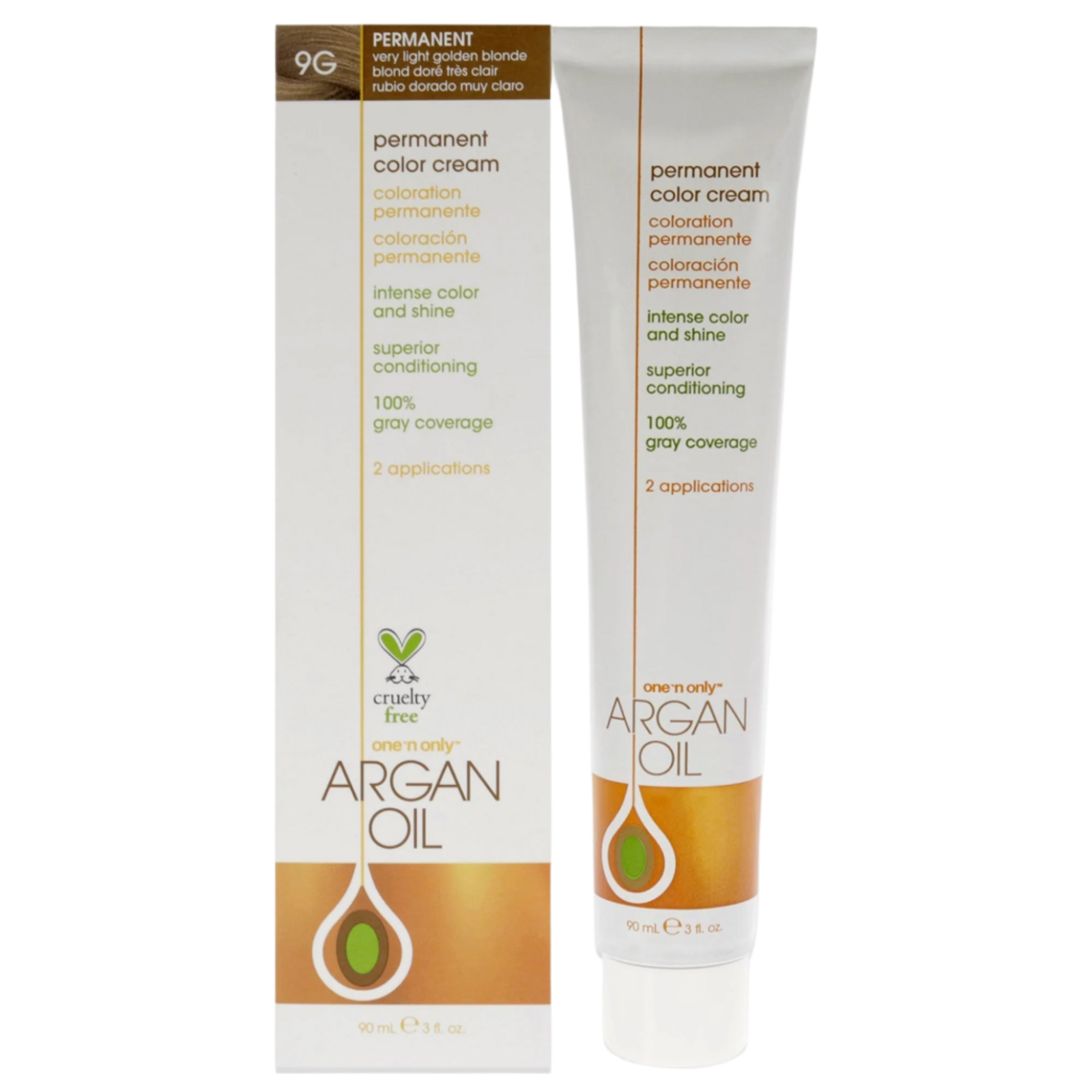 Argan Oil Permanent Hair Color Cream