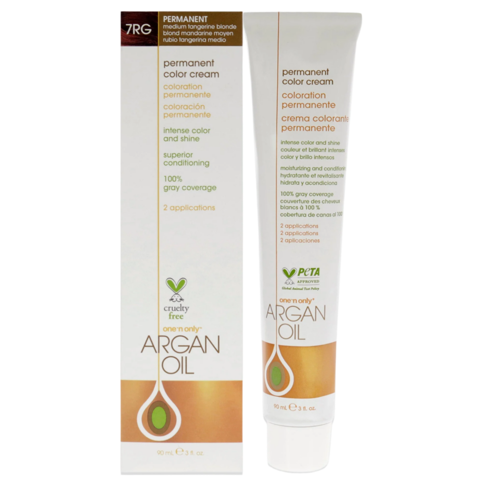 Argan Oil Permanent Hair Color Cream