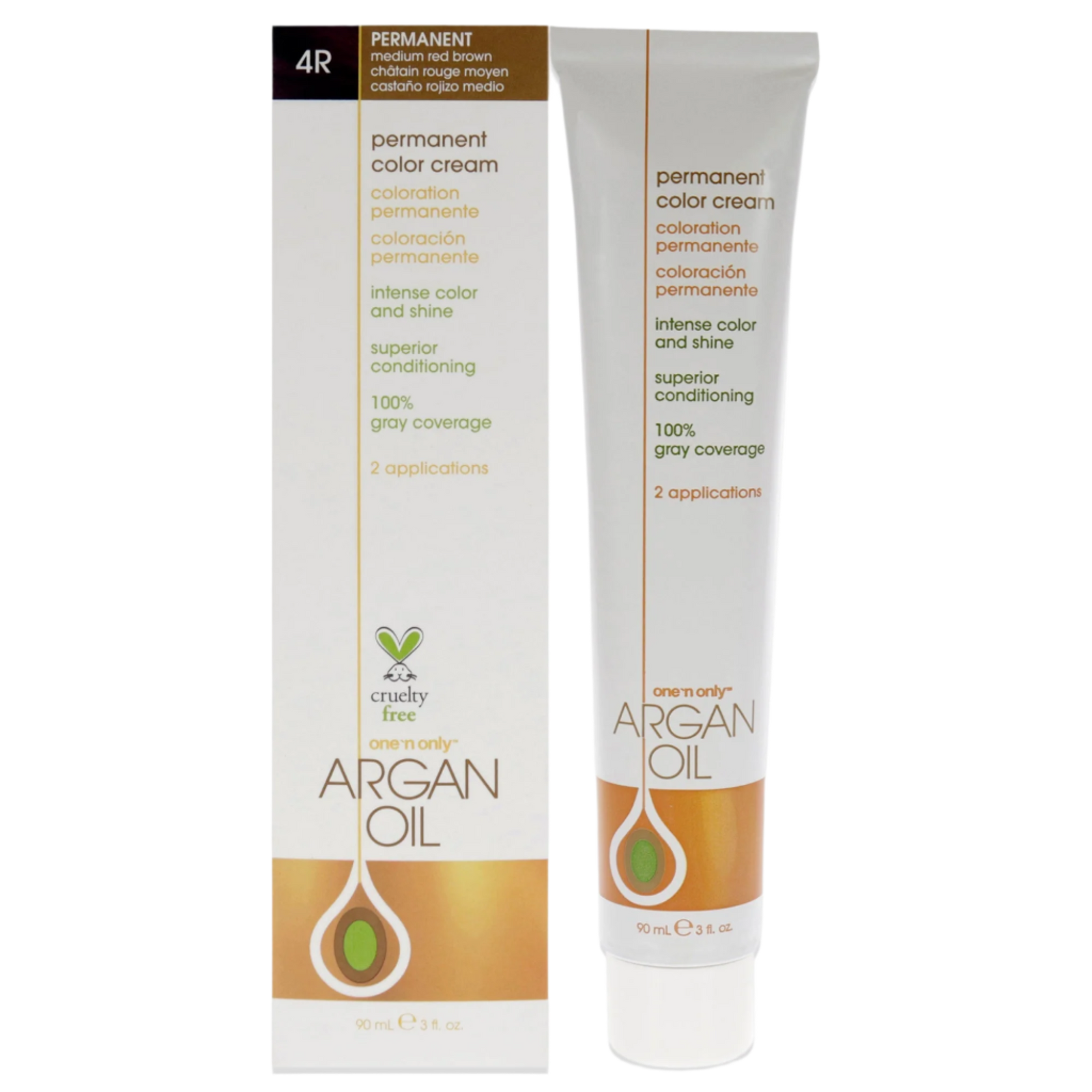 Argan Oil Permanent Hair Color Cream