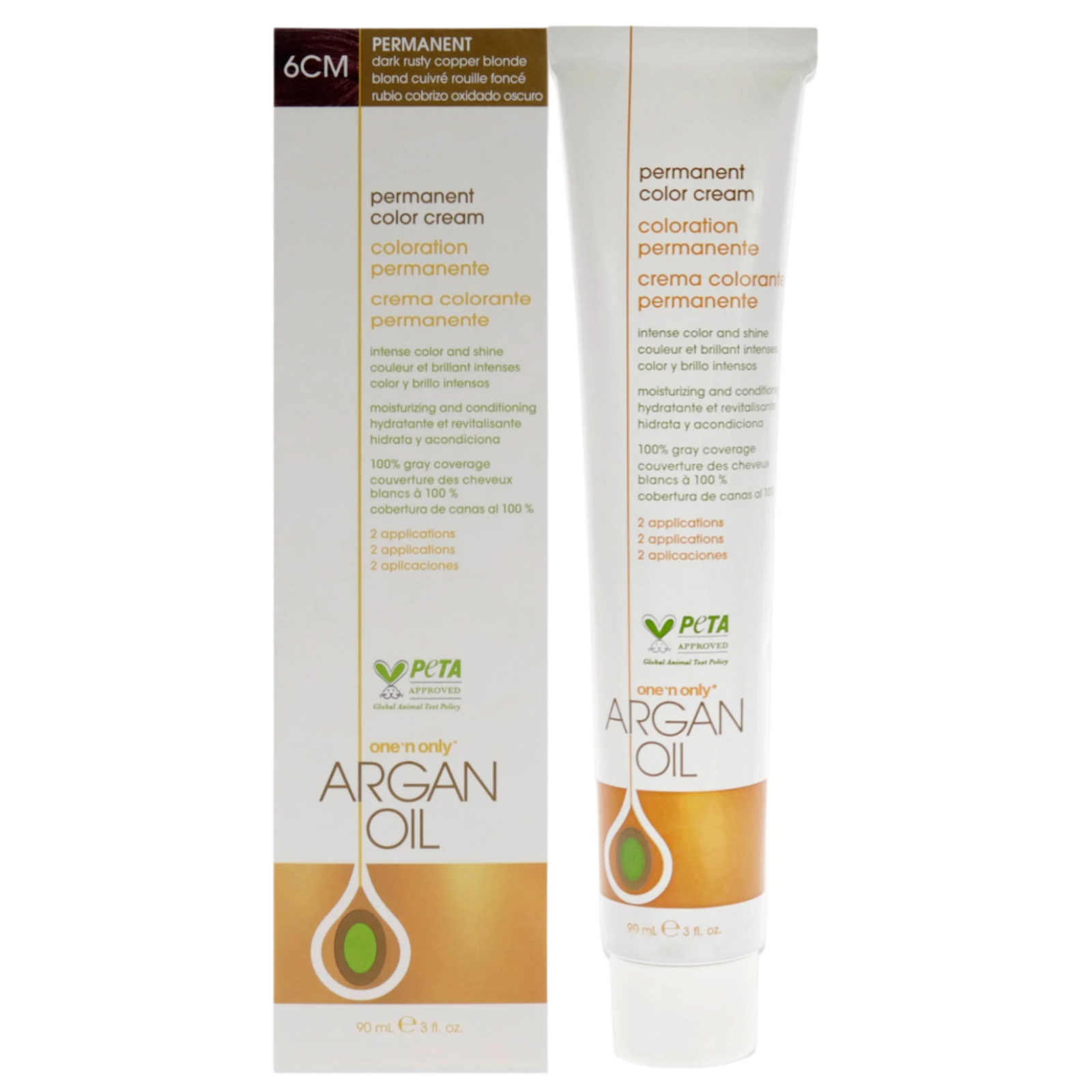 Argan Oil Permanent Hair Color Cream