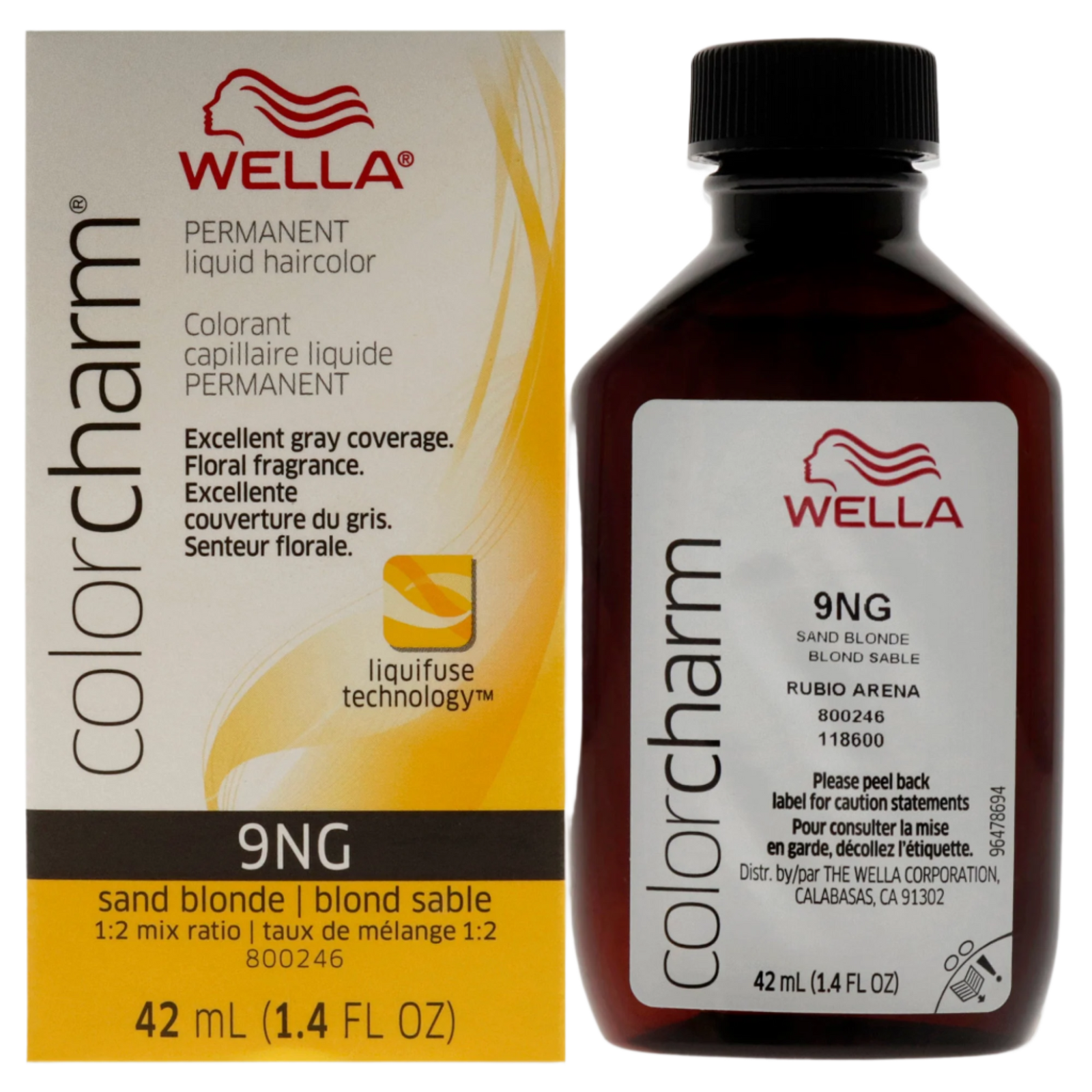 Color Charm Permanent Liquid Haircolor