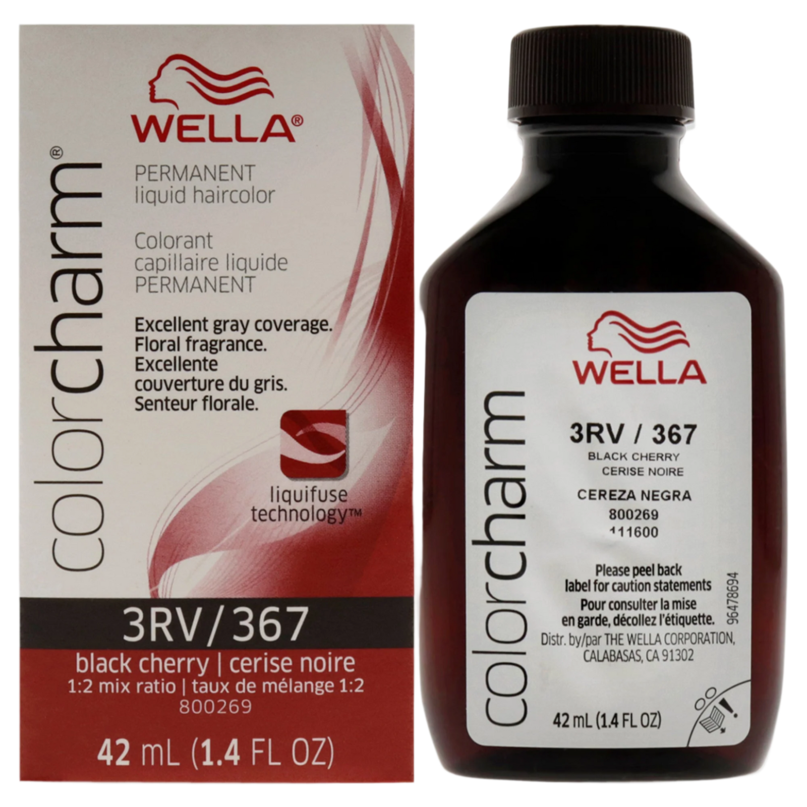 Color Charm Permanent Liquid Haircolor