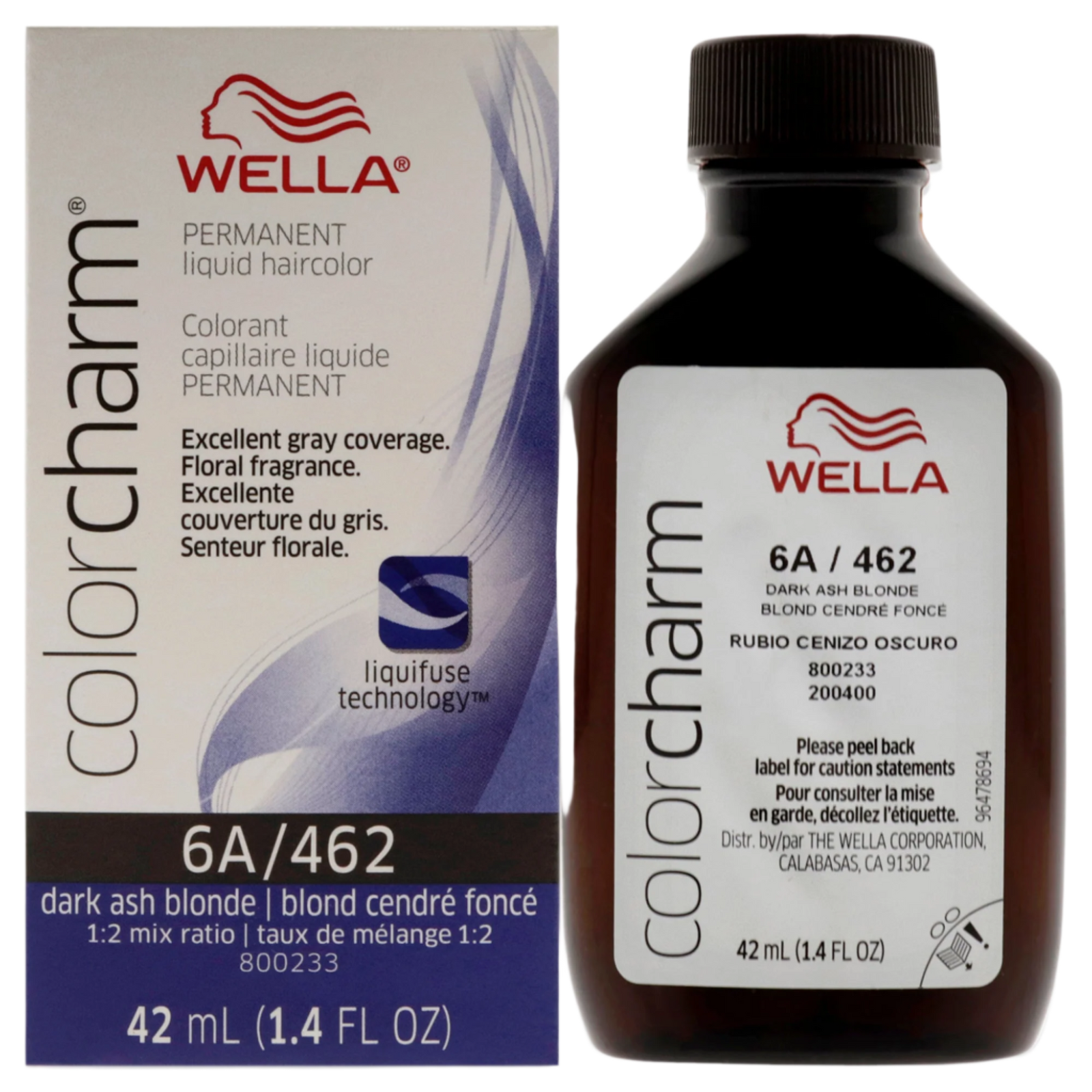 Color Charm Permanent Liquid Haircolor