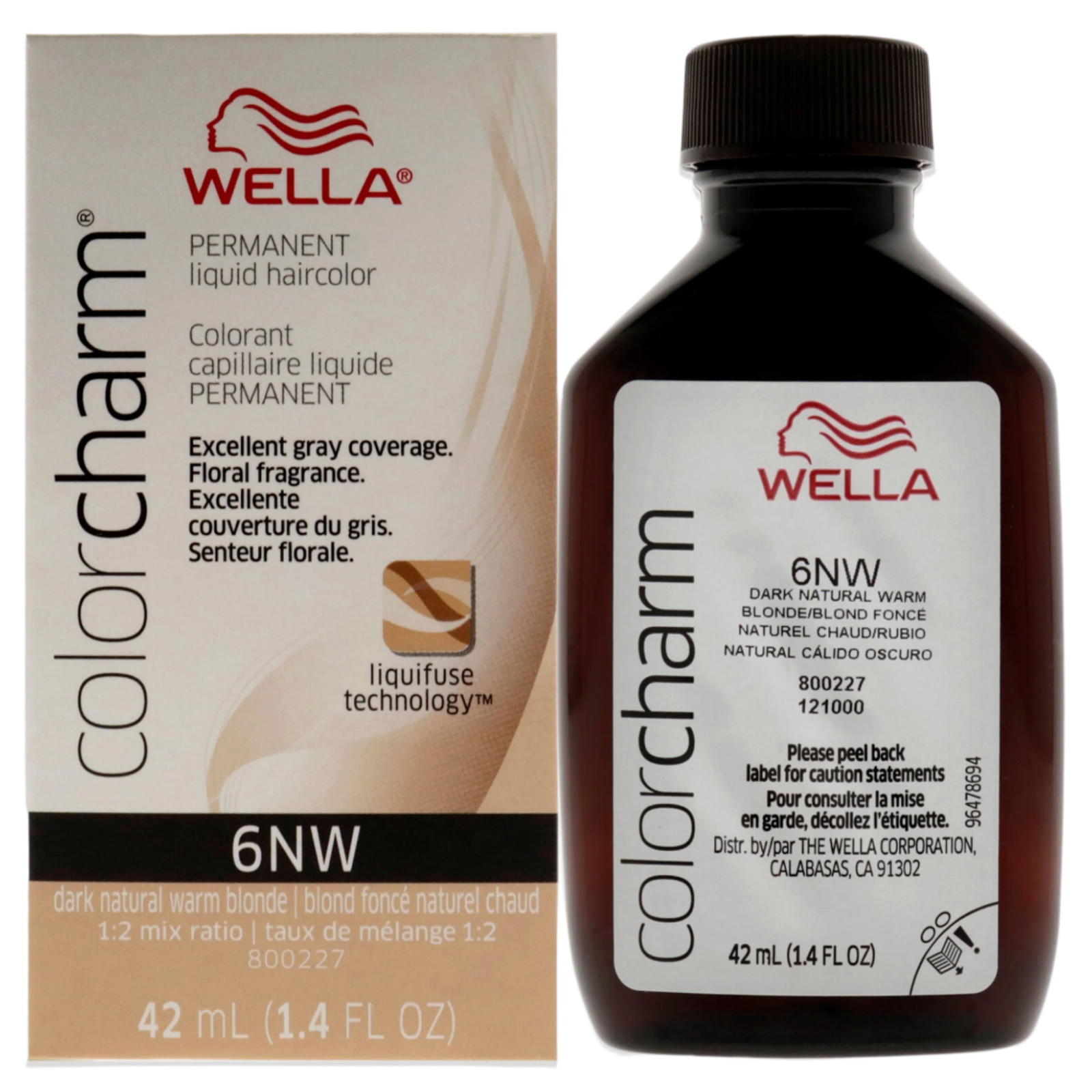 Color Charm Permanent Liquid Haircolor