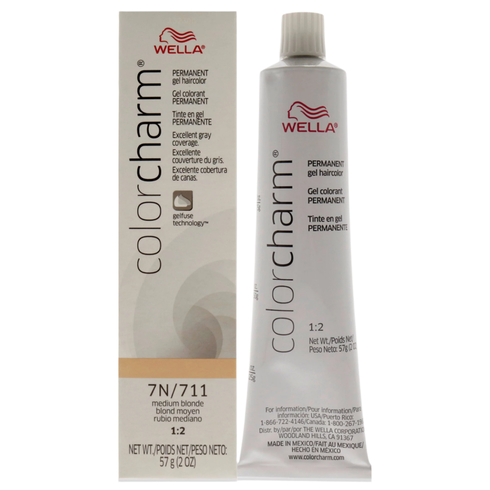 Color Charm Permanent Hair Color Gel