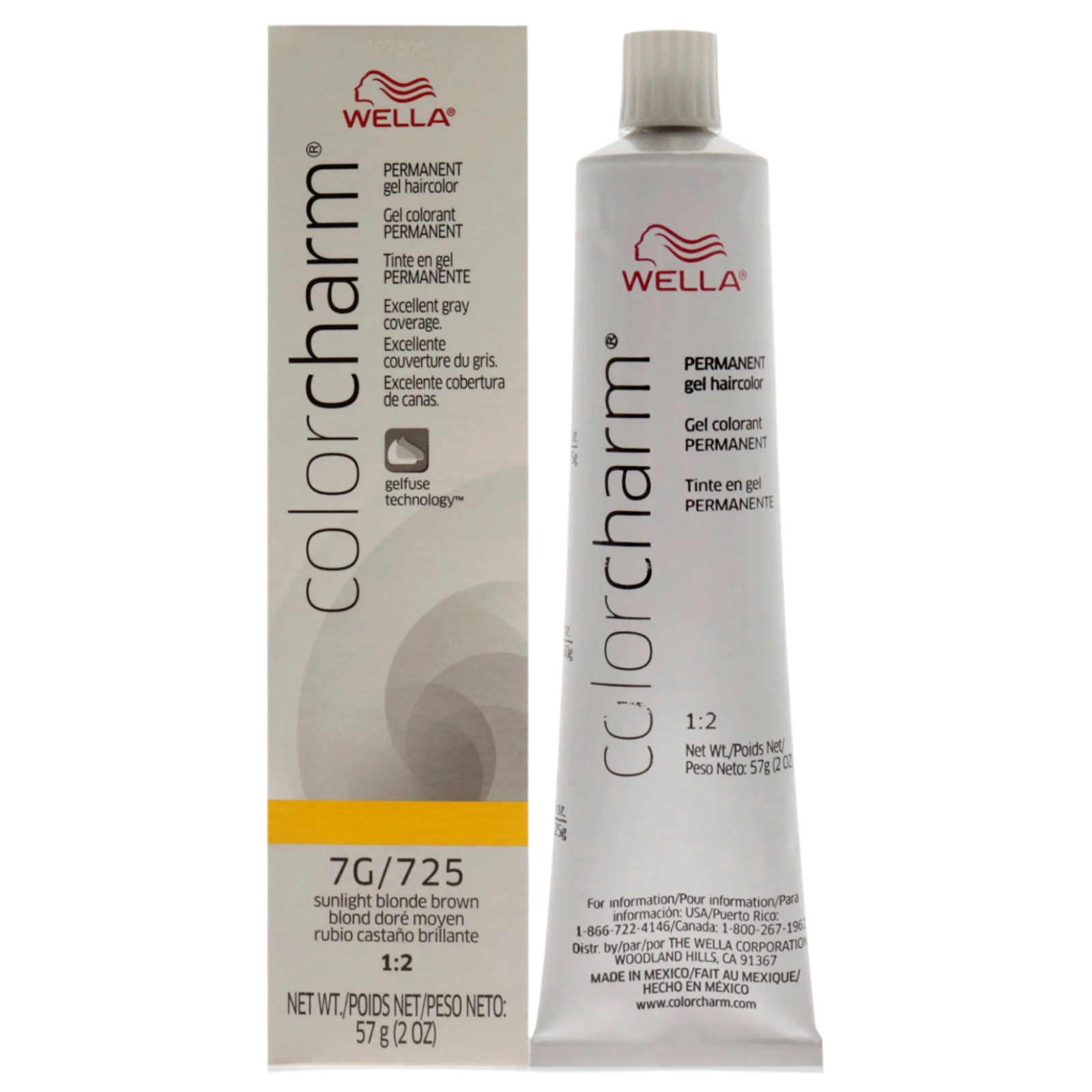 Color Charm Permanent Hair Color Gel