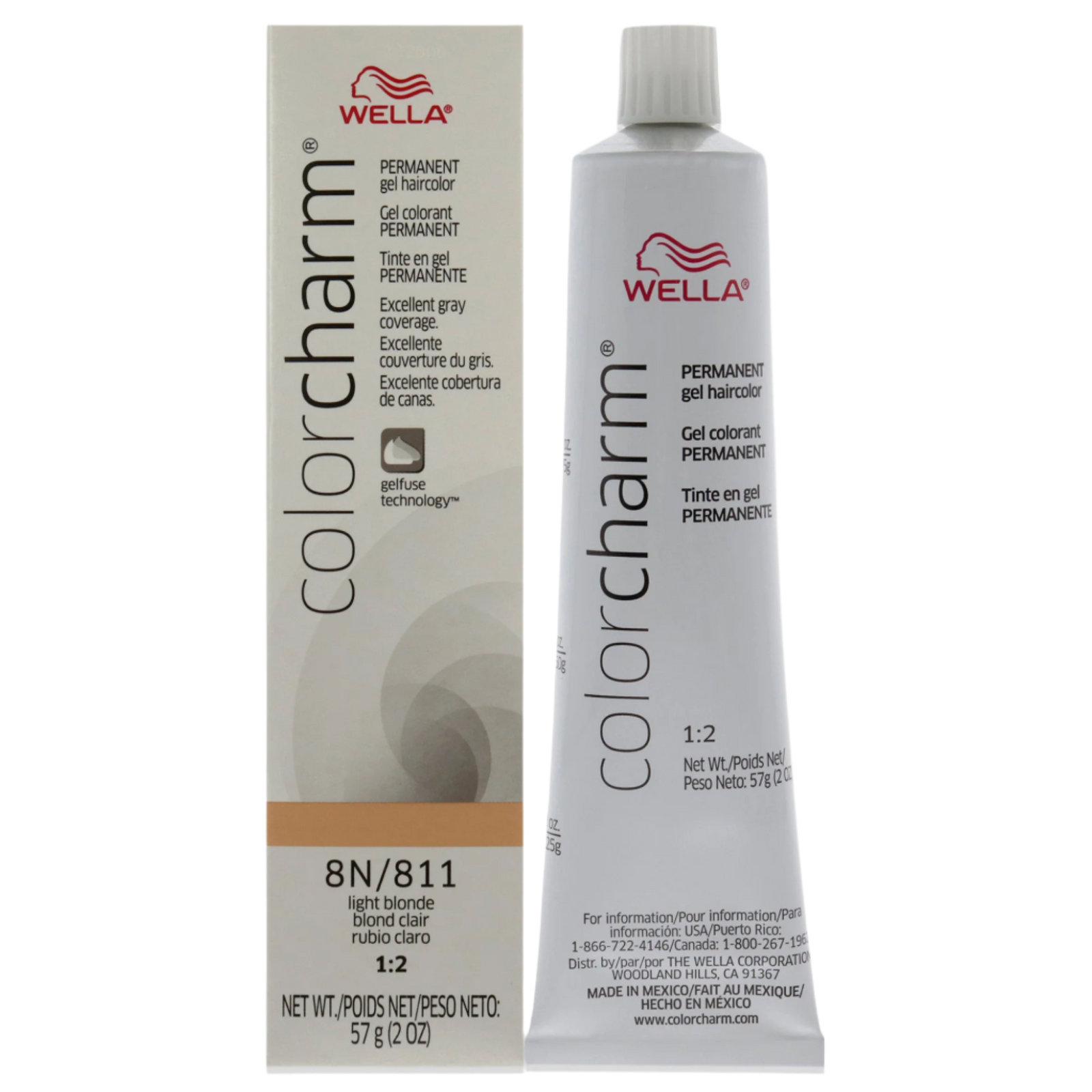 Color Charm Permanent Hair Color Gel