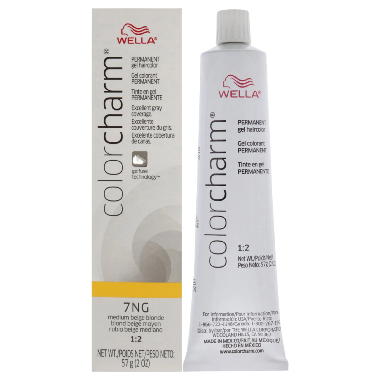 Color Charm Permanent Hair Color Gel