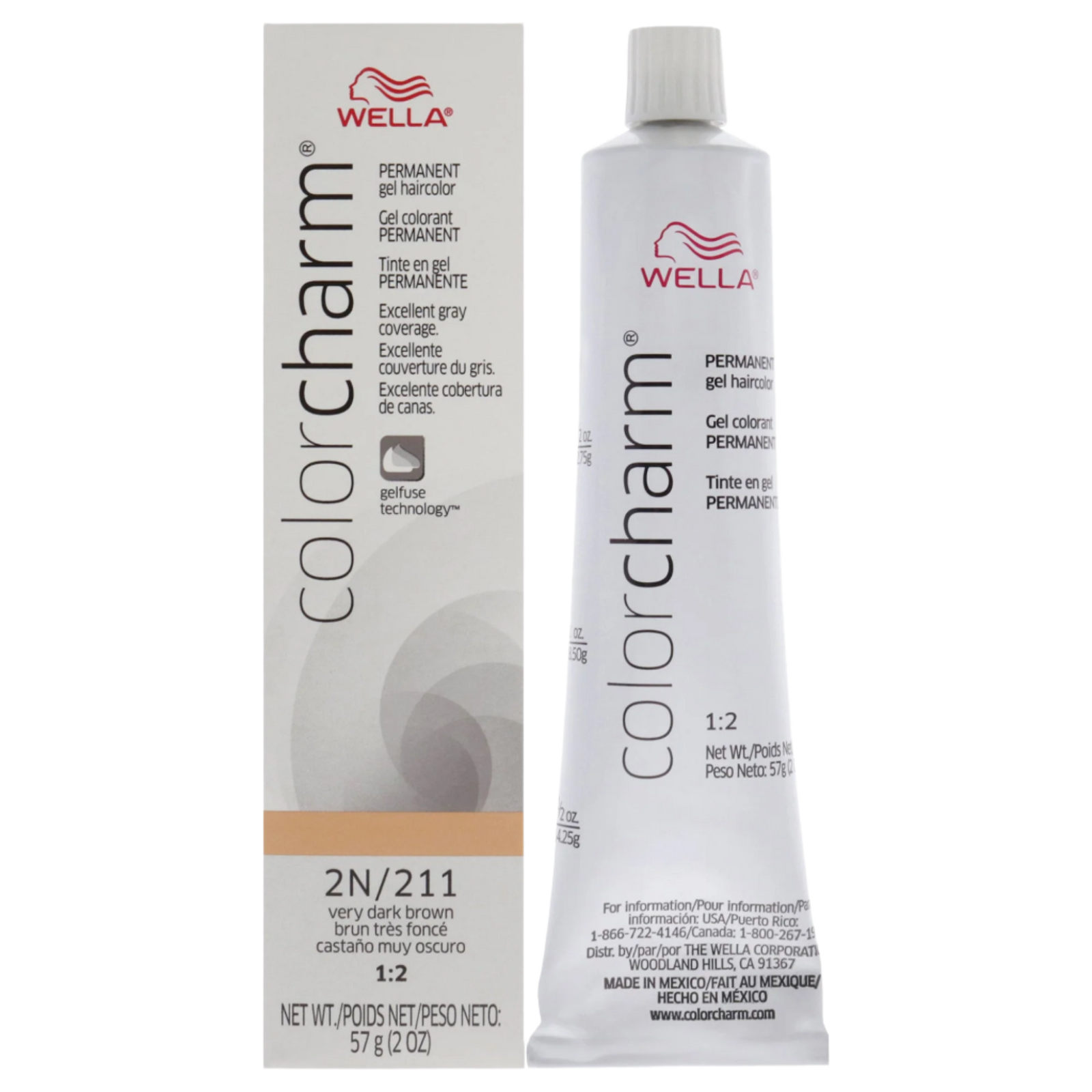 Color Charm Permanent Hair Color Gel