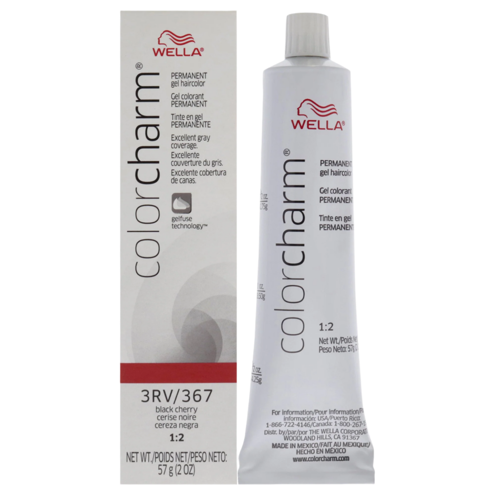 Color Charm Permanent Hair Color Gel