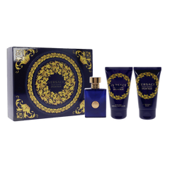 Dylan Blue Spray 3 Pc Gift Set (2 EDT Spray, Shave Balm, Shower Gel)