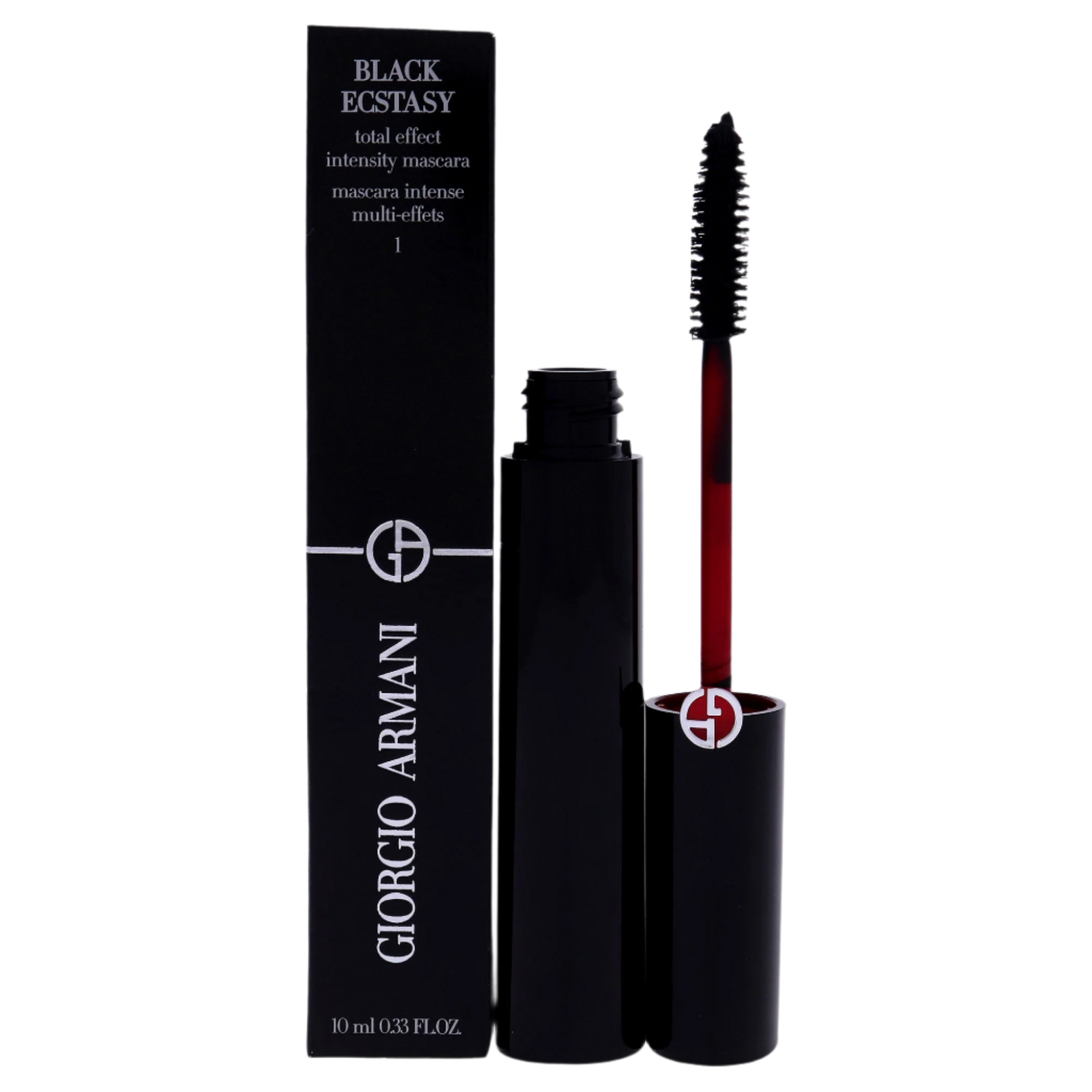 Black Ecstasy Total Effect Intensity Mascara - 1 Obsidian Black