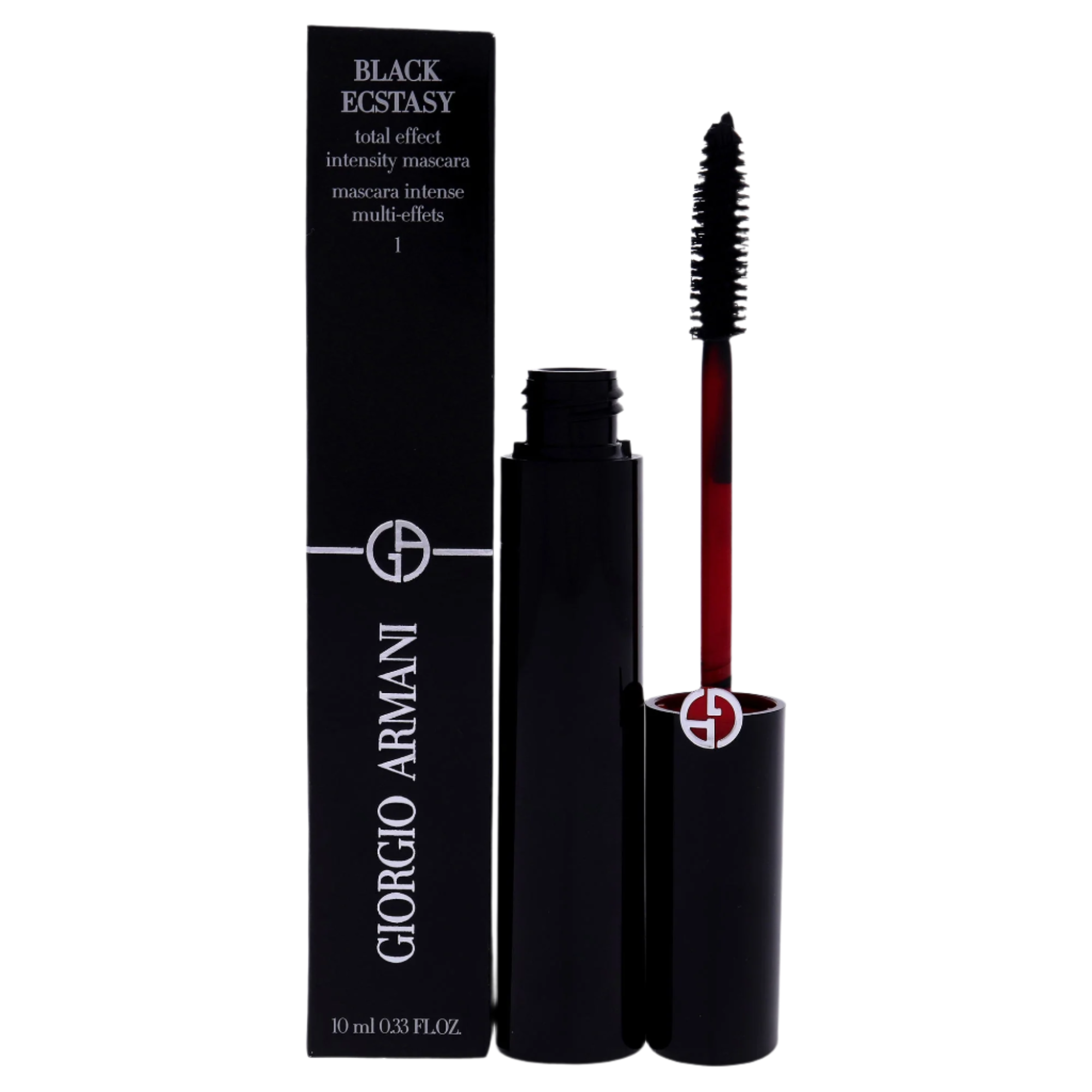 Black Ecstasy Total Effect Intensity Mascara - 1 Obsidian Black