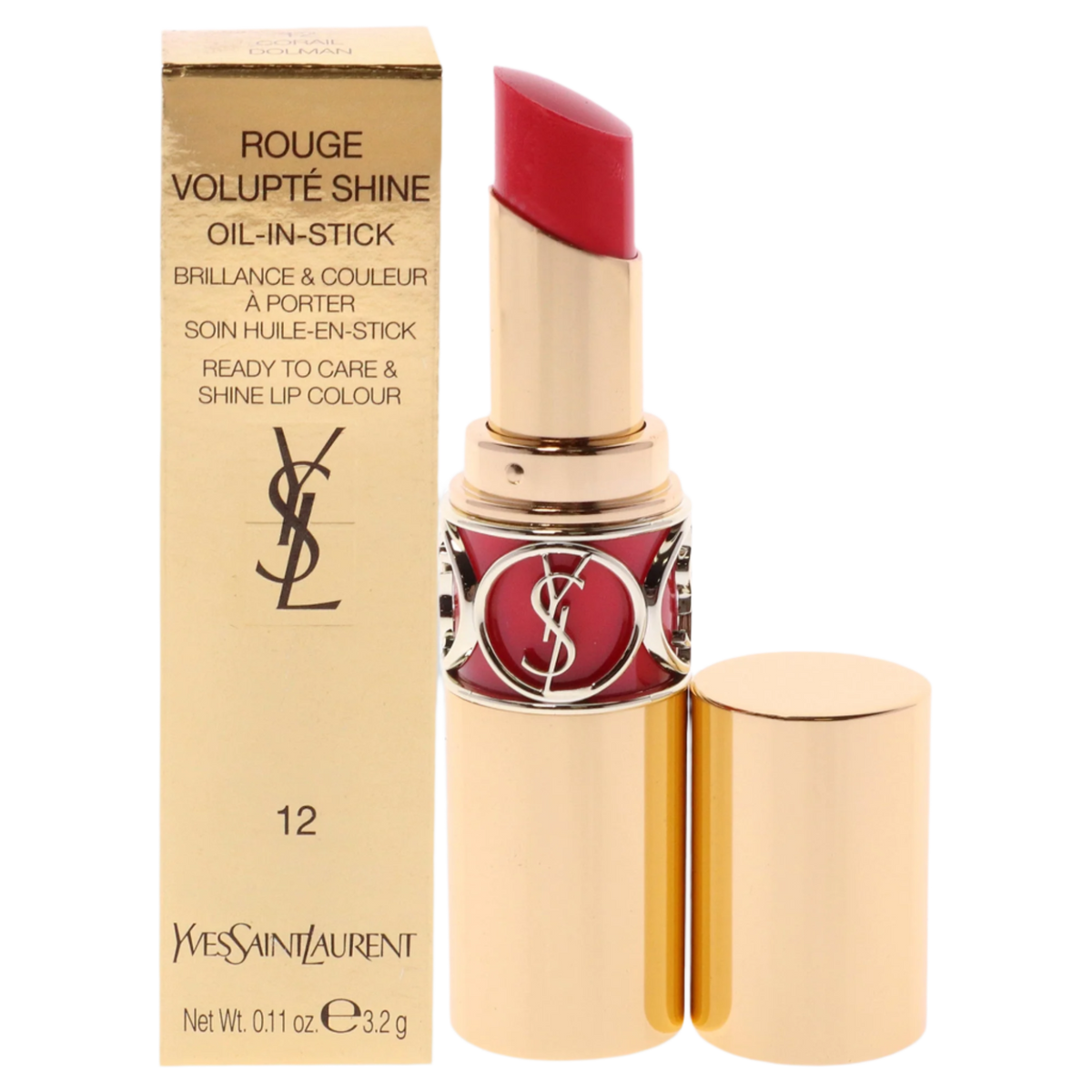 Rouge Volupte Shine Lipstick - 12 Corail Dolman
