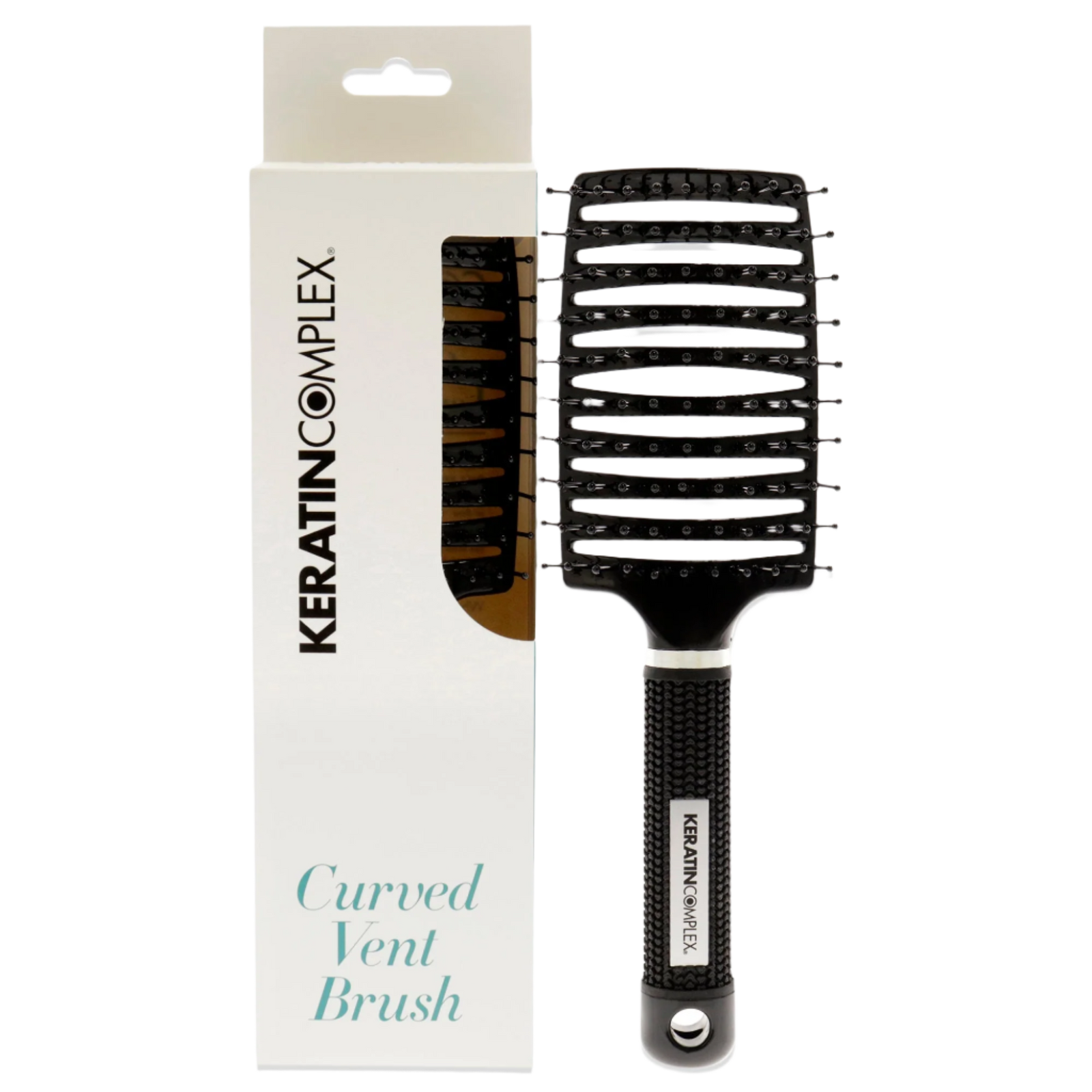 Curved Vent Brush - Black