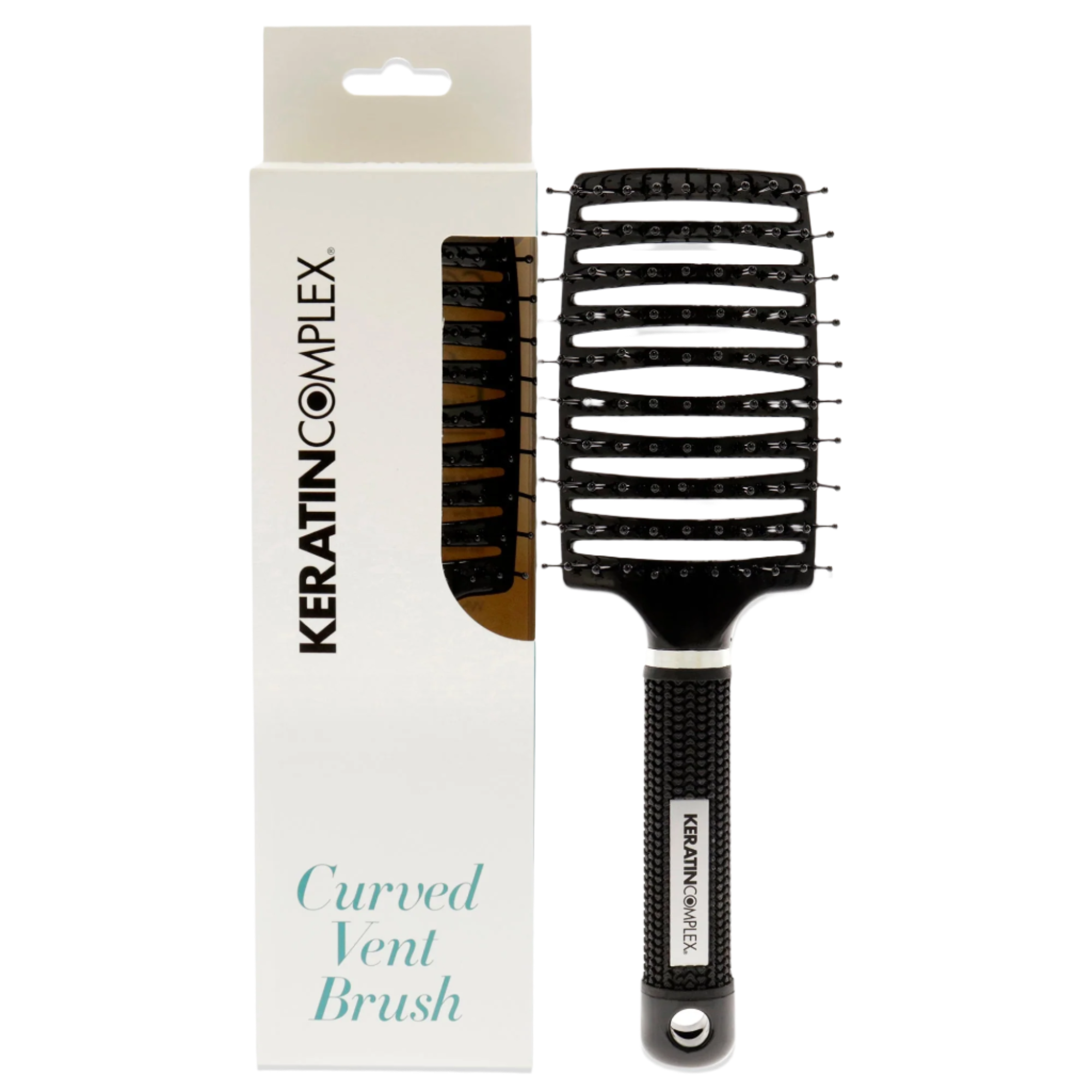 Curved Vent Brush - Black