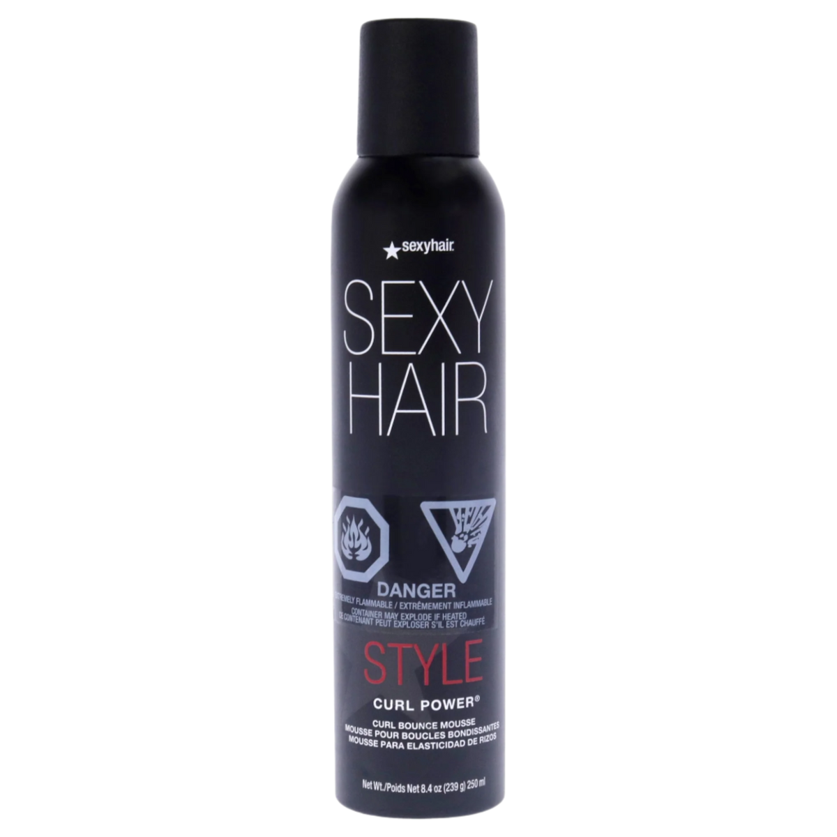 Curly Sexy Hair Curl Power Spray Foam Mousse
