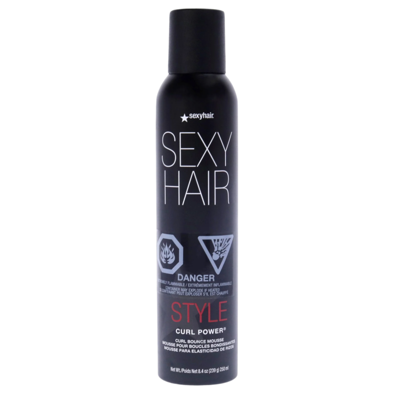 Curly Sexy Hair Curl Power Spray Foam Mousse
