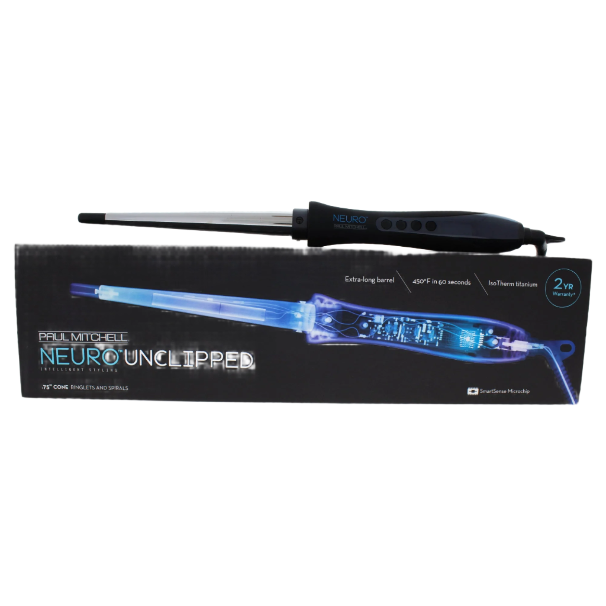 Neuro Unclipped Curling Iron