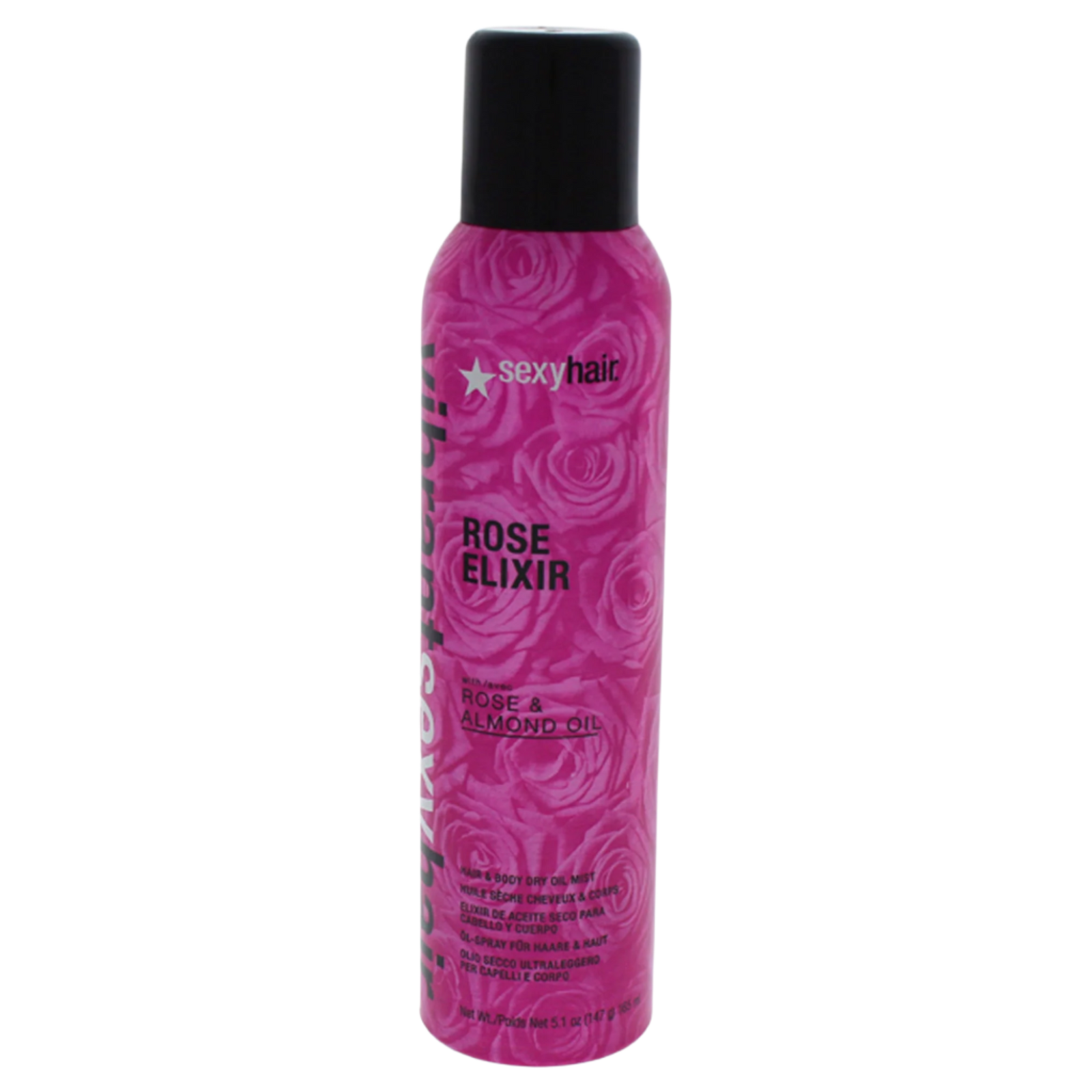 Vibrant Sexy Hair Rose Elixir Hair Body Dry Oil Mist Spray