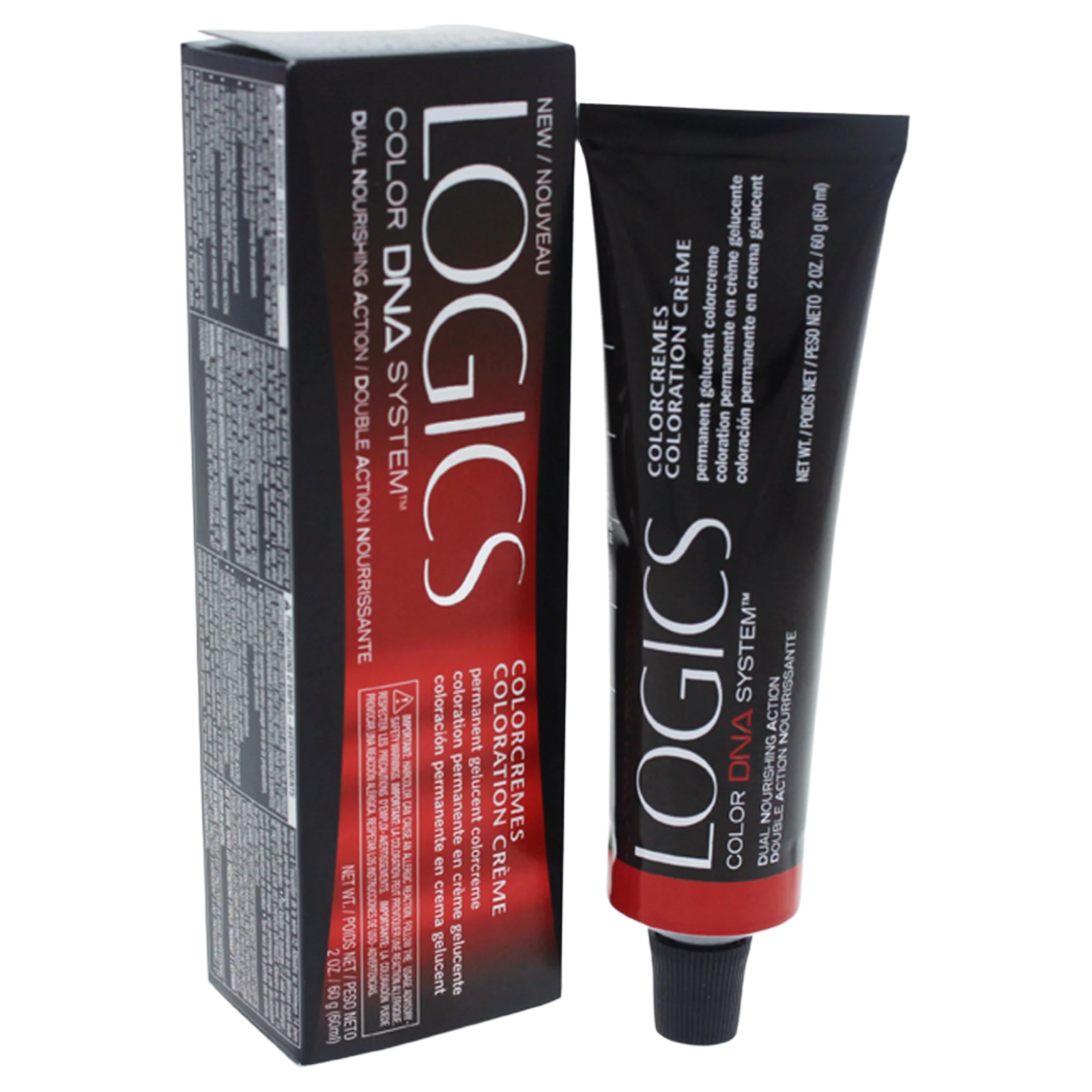Logics Color DNA System Permanent Gelucent Hair Color Creme