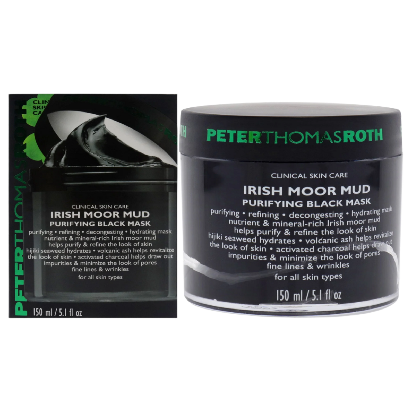 Irish Moor Mud Purifying Black Mask