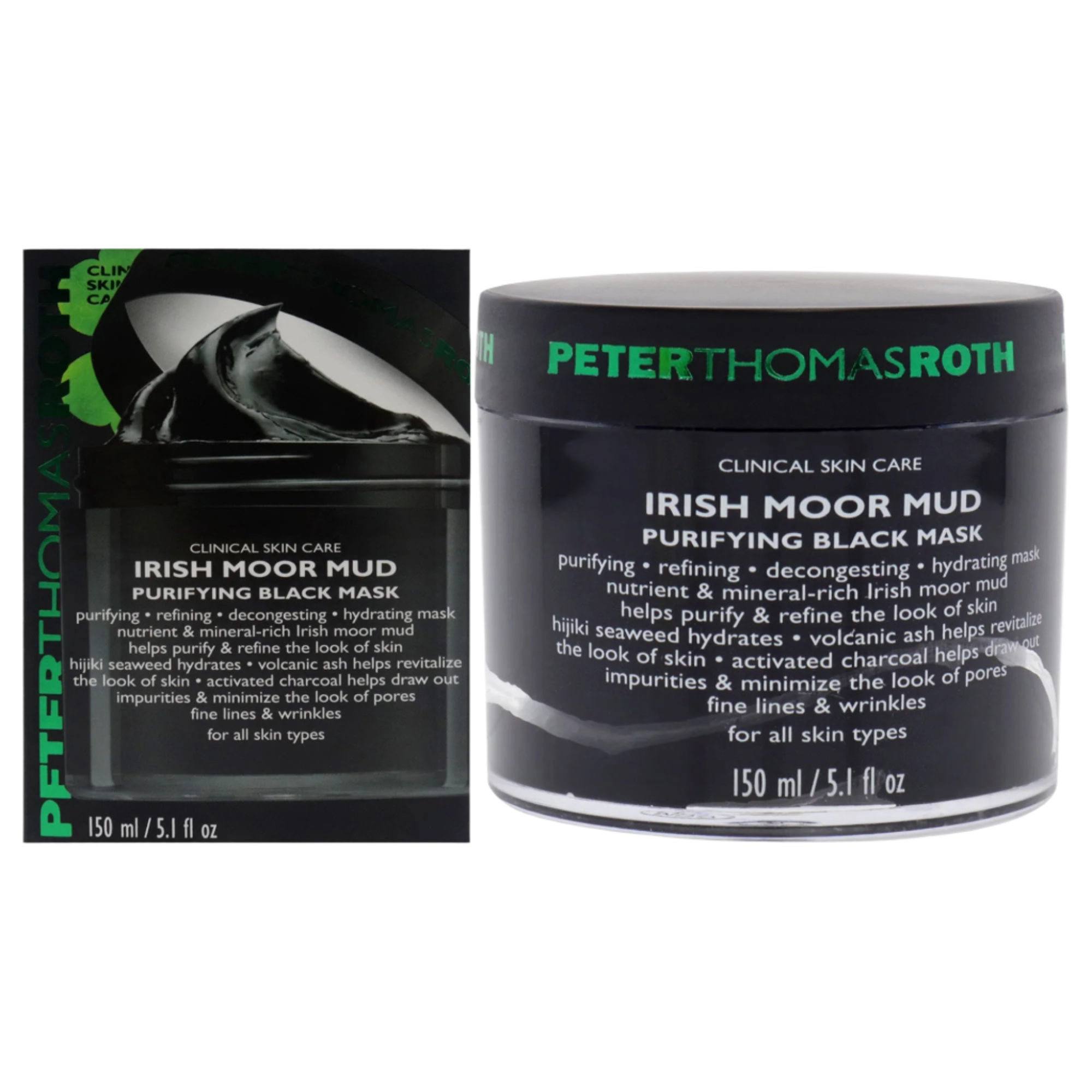 Irish Moor Mud Purifying Black Mask