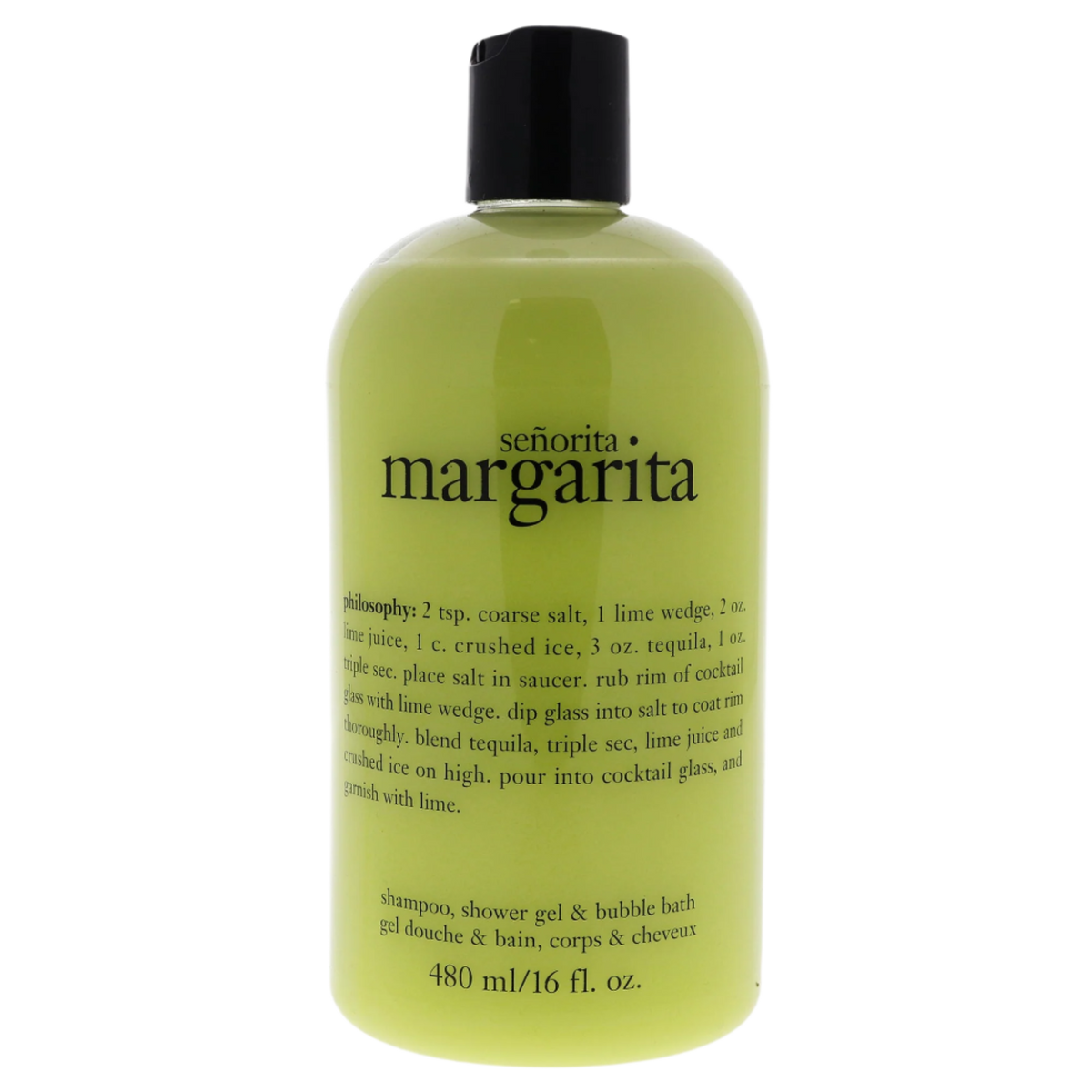 Senorita Margarita Shampoo, Shower Gel and Bubble Bath