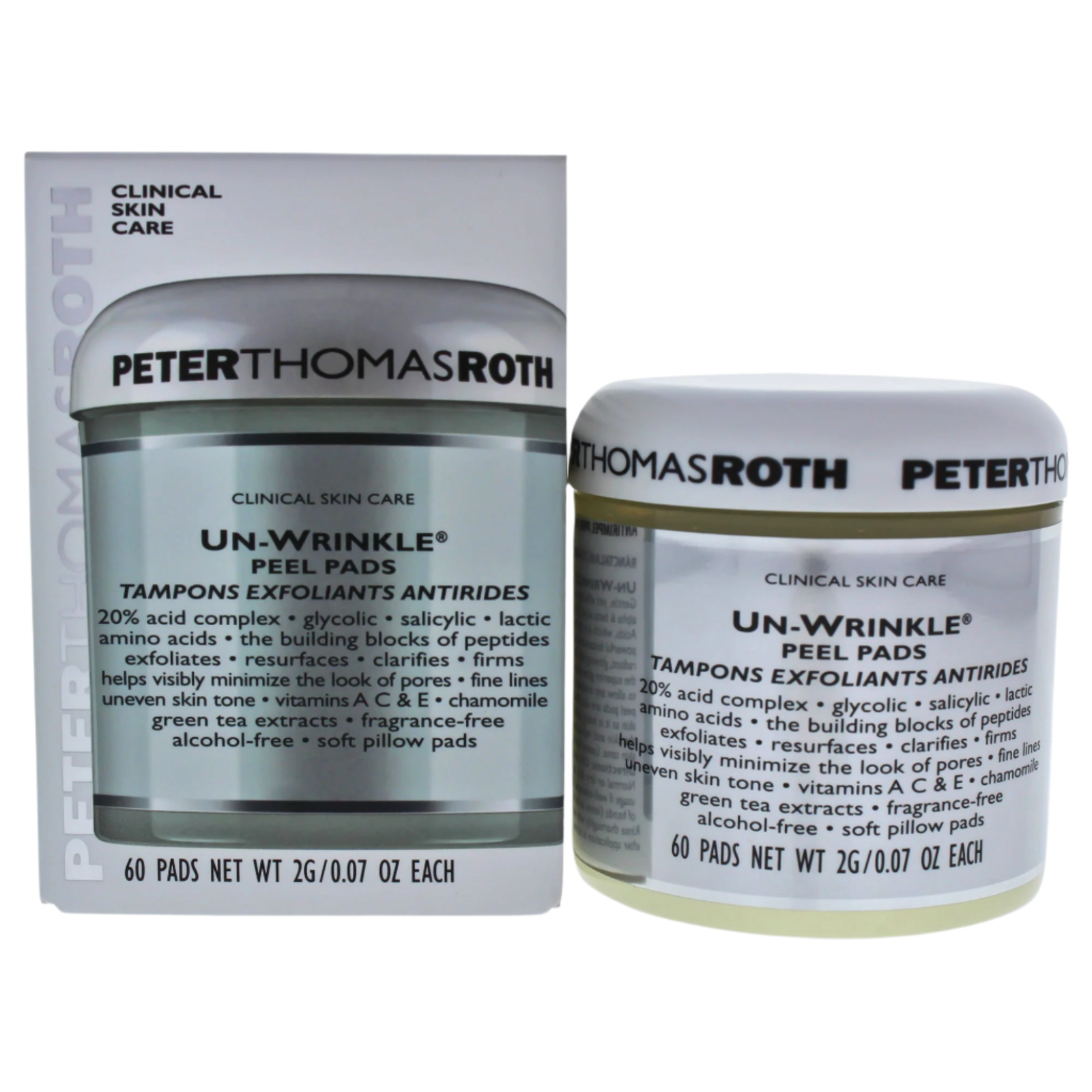 Un-Wrinkle Peel Pads