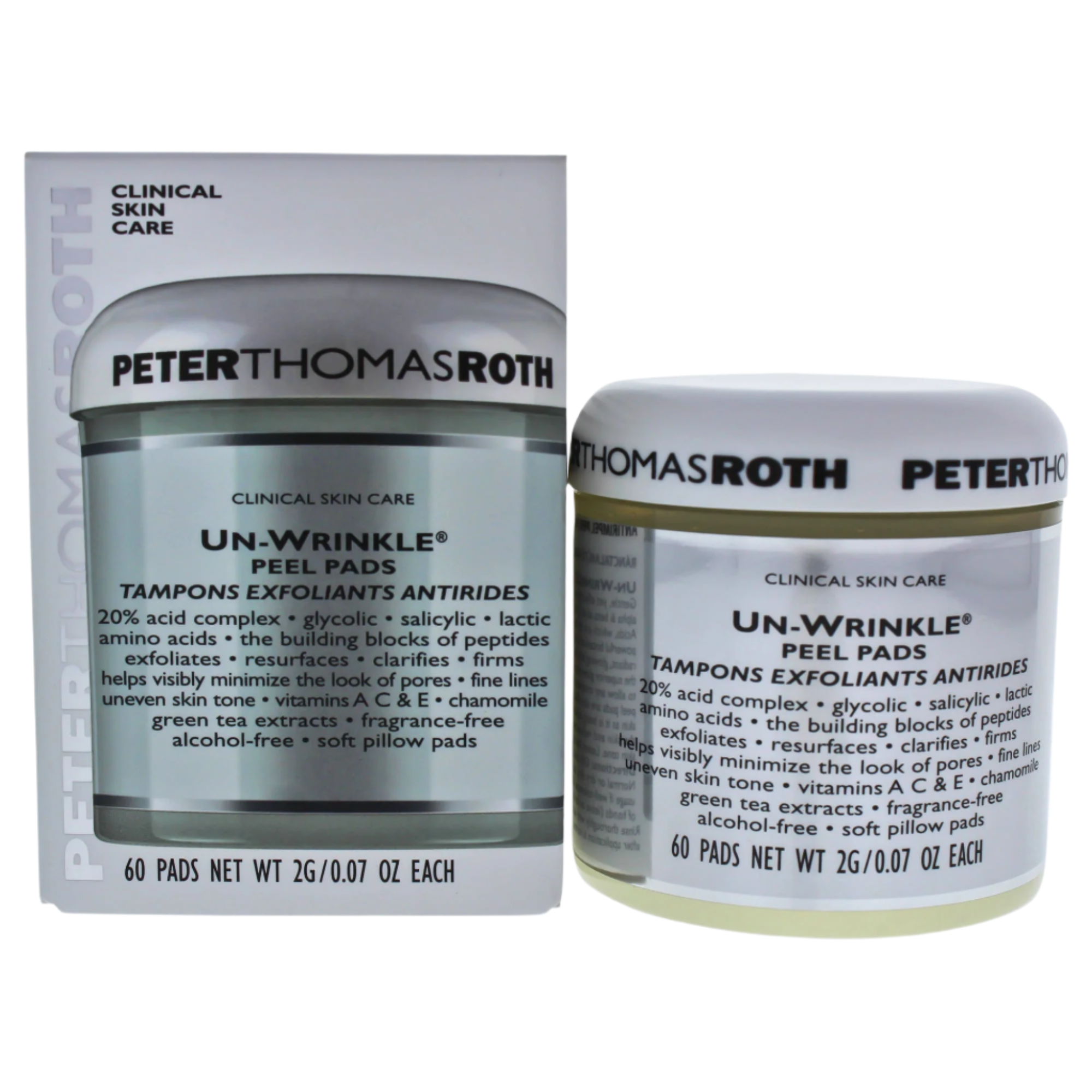 Un-Wrinkle Peel Pads