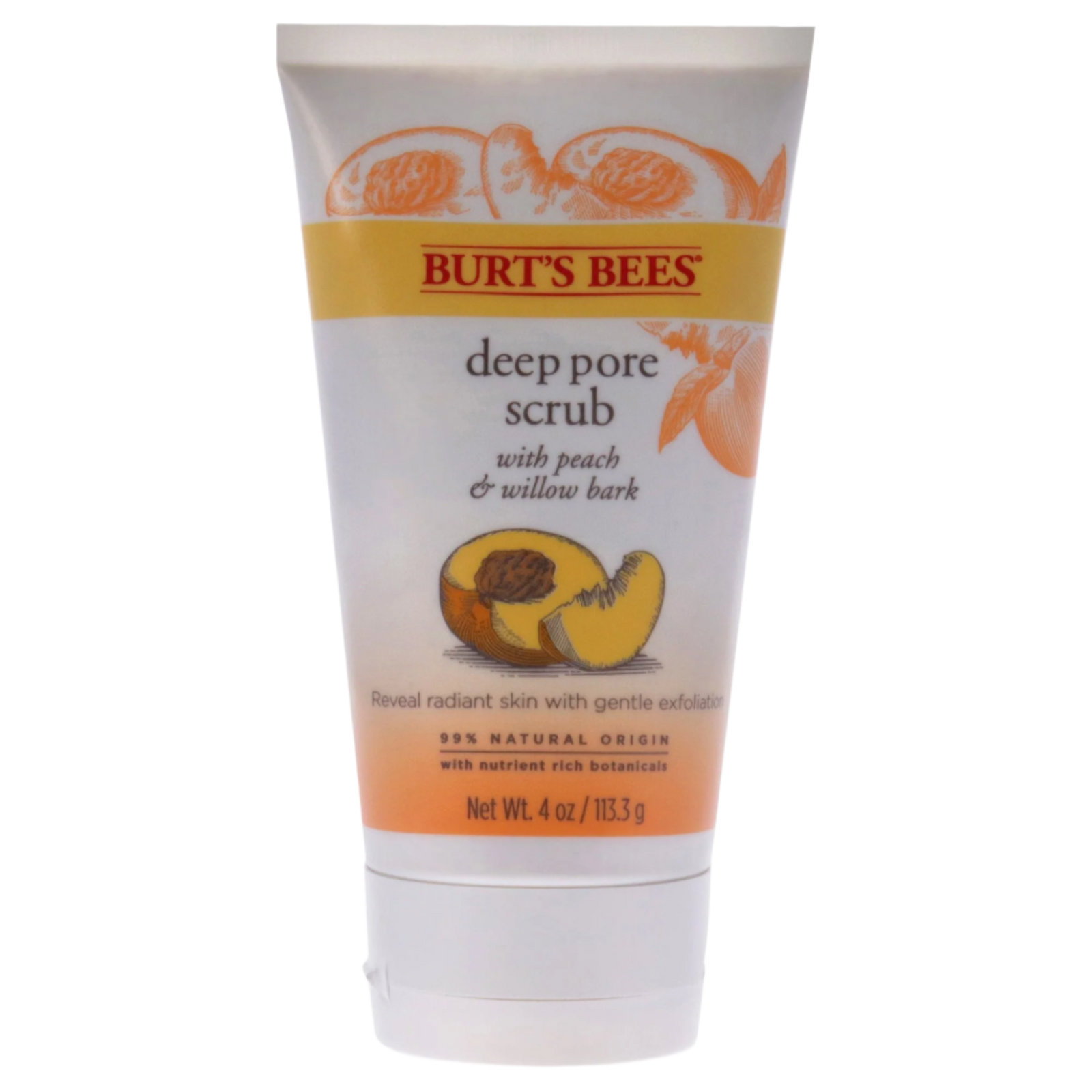Peach and Willow Bark Deep Pore Scrub