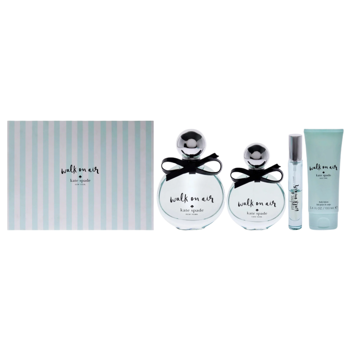 Walk On Air - 4 Pc Gift Set EDP Spray, Body Cream, EDP Spray, Replica