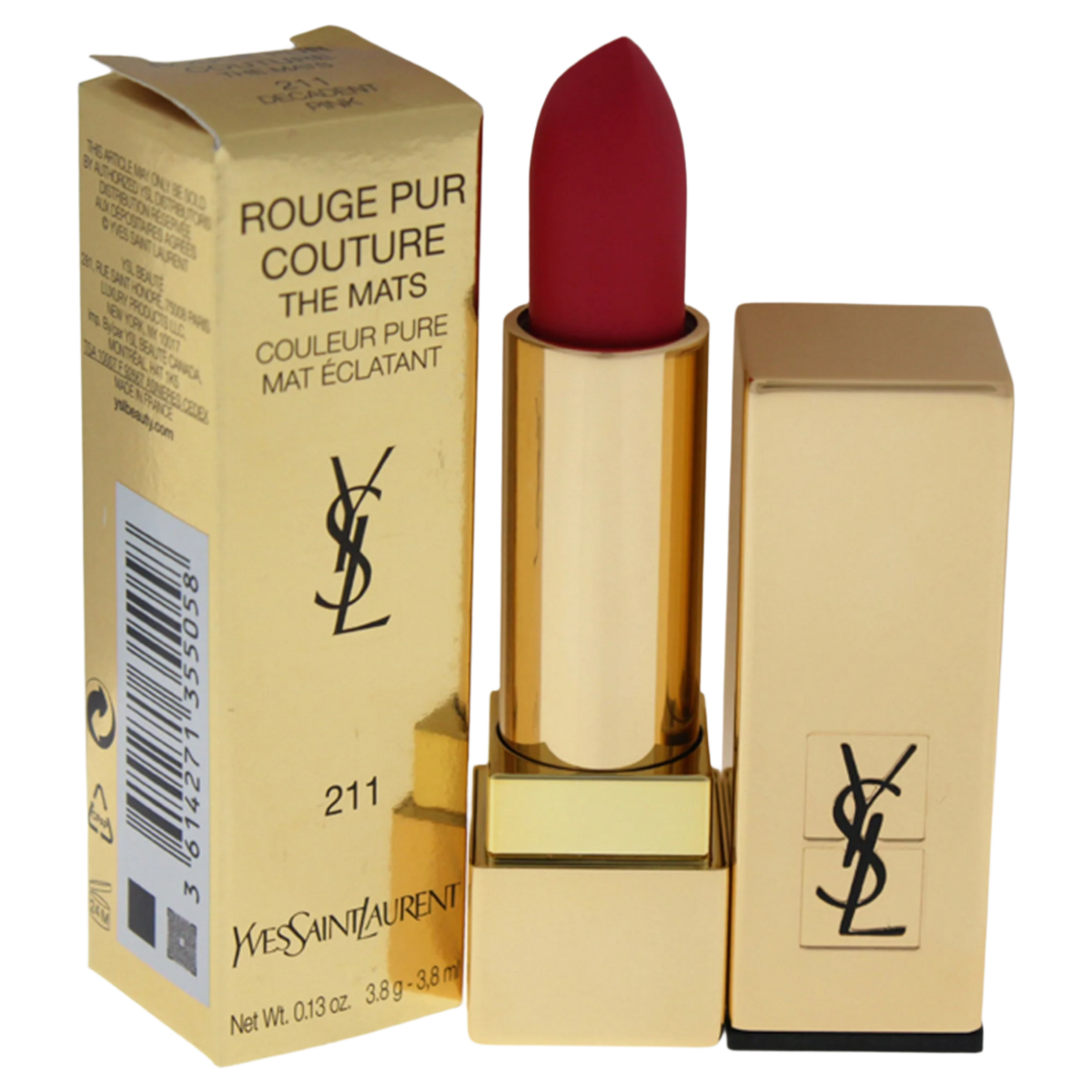 Rouge Pur Couture The Mats -211 Decadent Pink LipStick