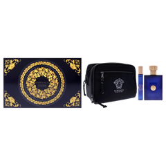 Dylan Blue Spray 3 Pc Gift Set (2 EDT Spray, Pouch)