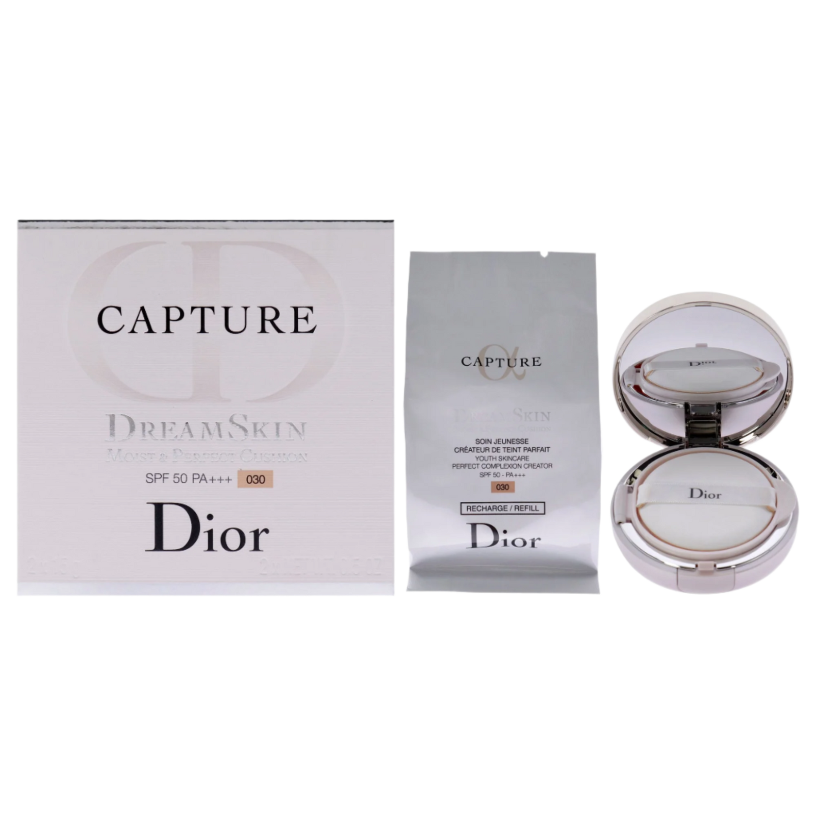 Capture Dreamskin Moist and Perfect Cushion SPF 50 PA Plus Foundation