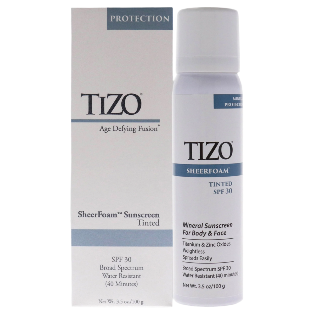 SheerFoam Body And Face SPF 30 Sunscreen