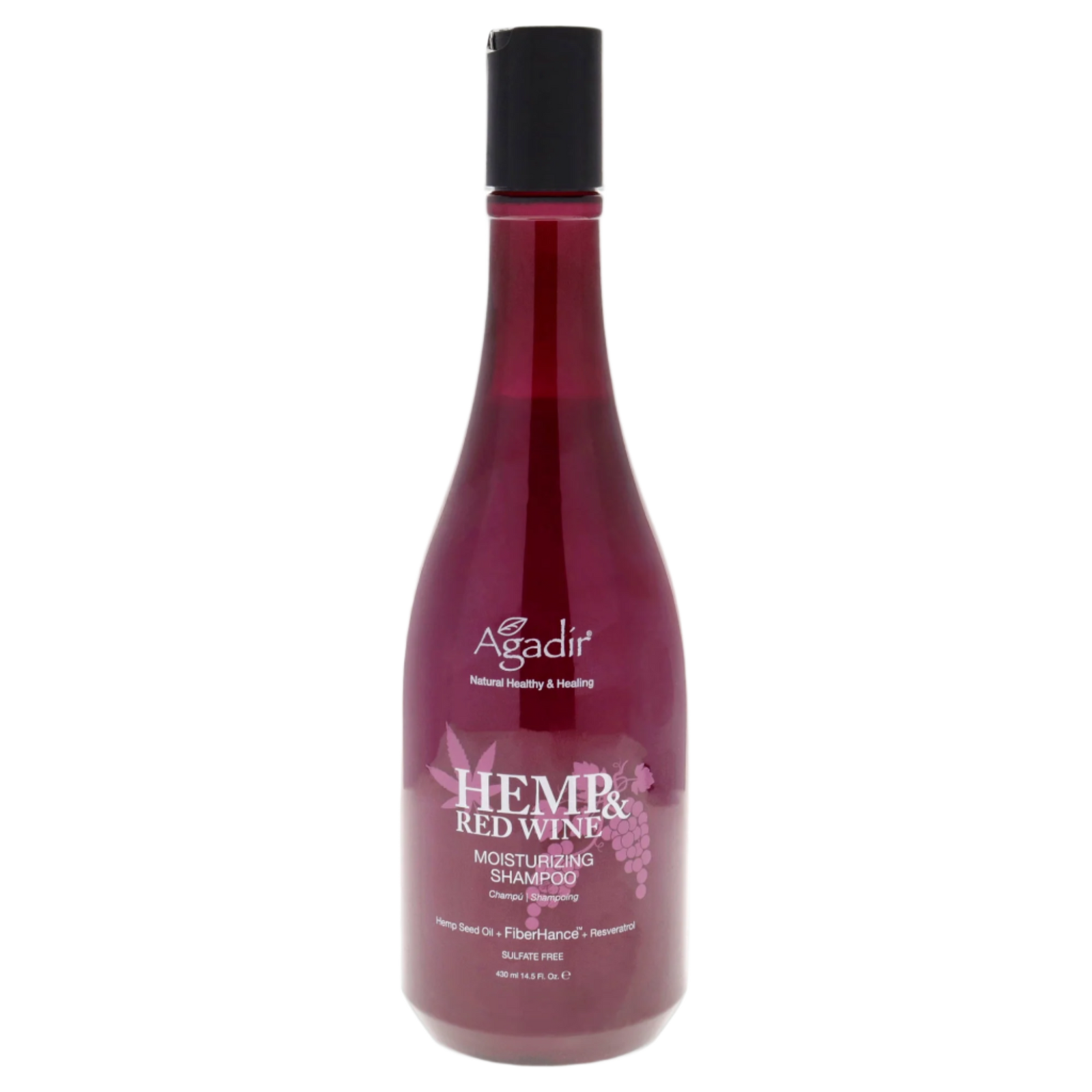 Hemp and Red Wine Moisturizing Shampoo