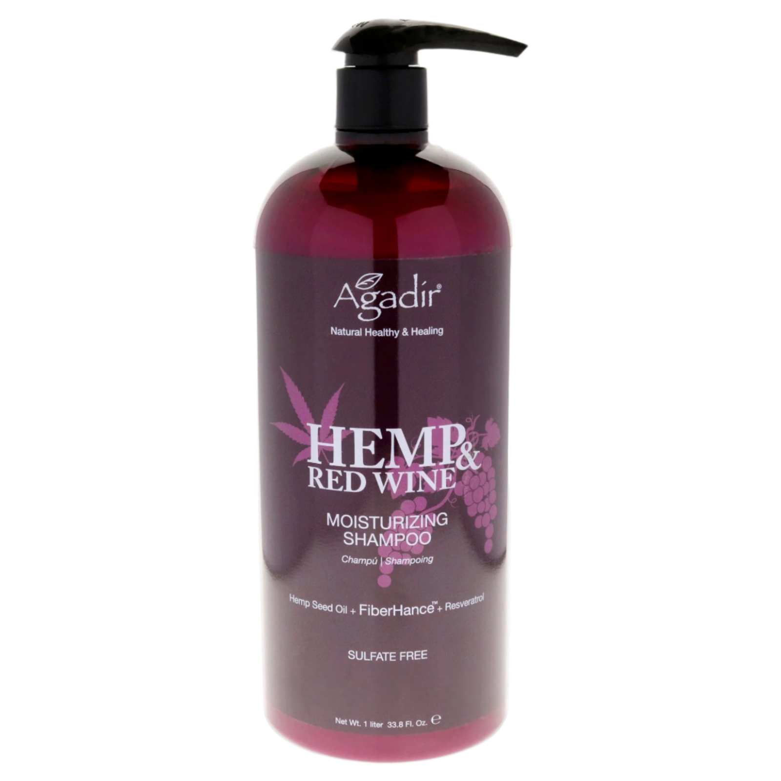 Hemp and Red Wine Moisturizing Shampoo