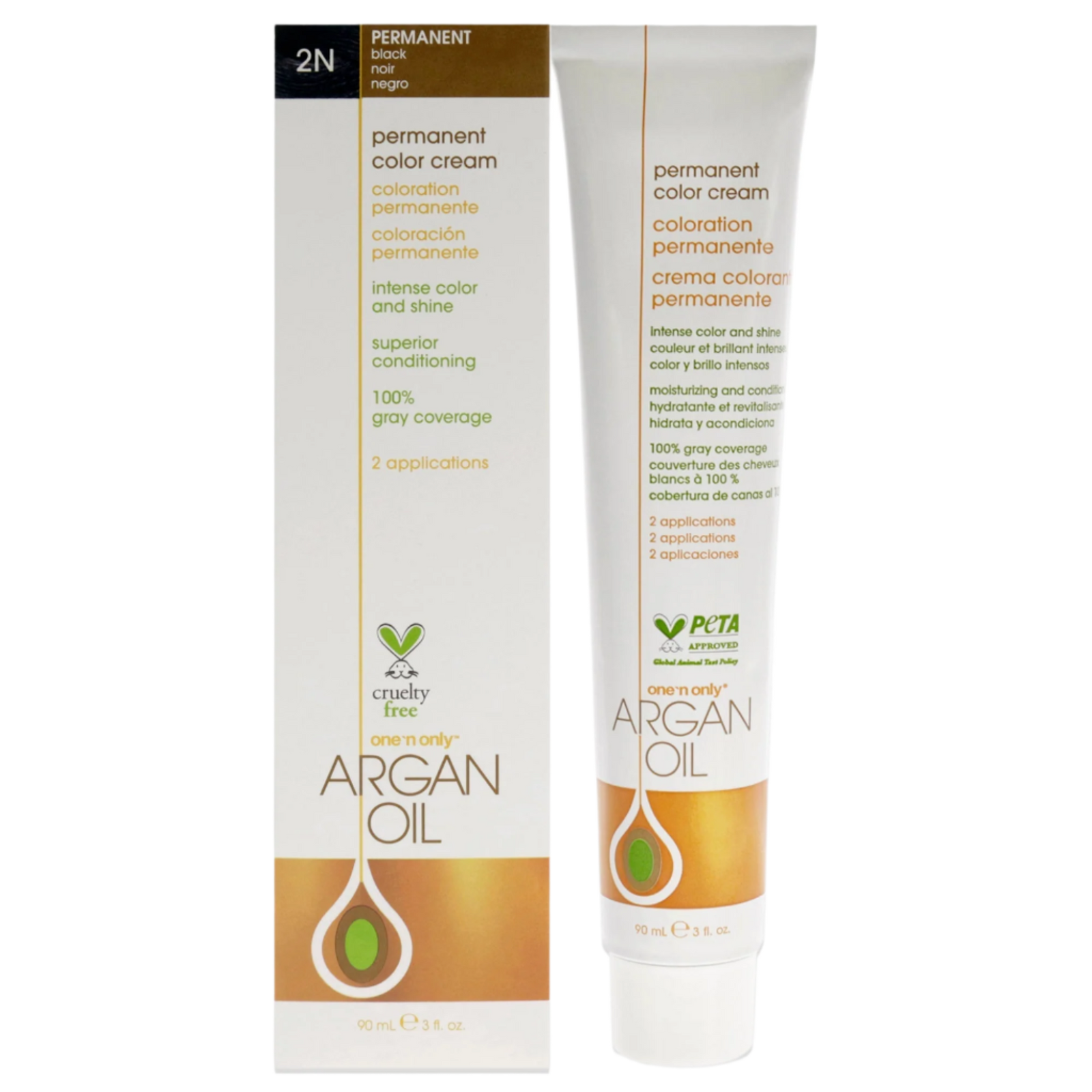 Argan Oil Permanent Hair Color Cream