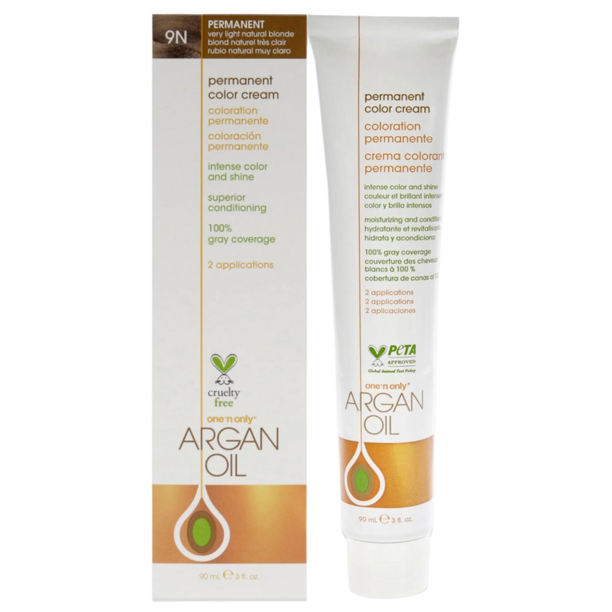 Argan Oil Permanent Hair Color Cream