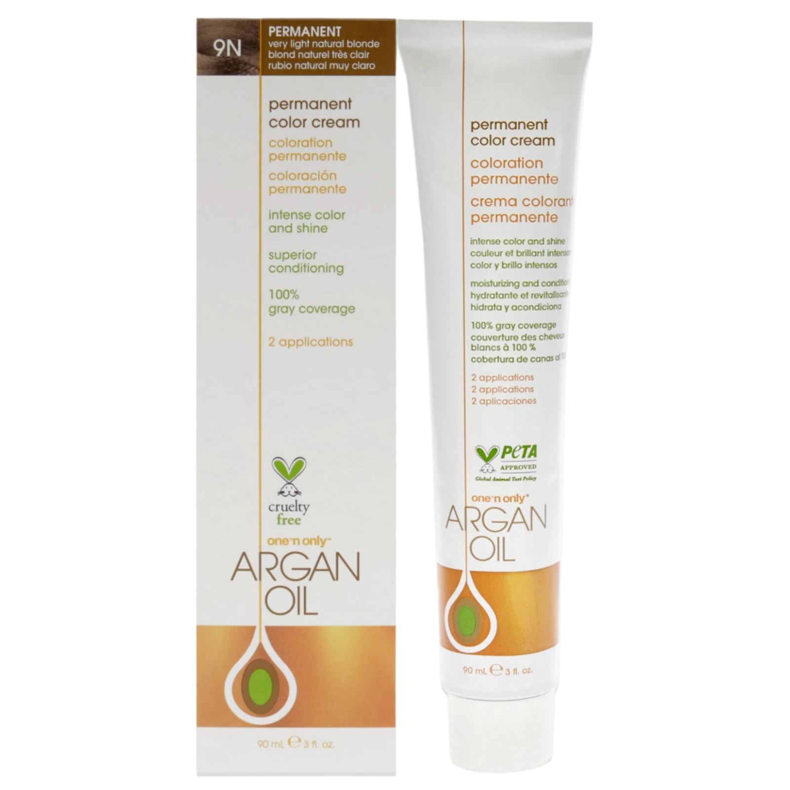 Argan Oil Permanent Hair Color Cream