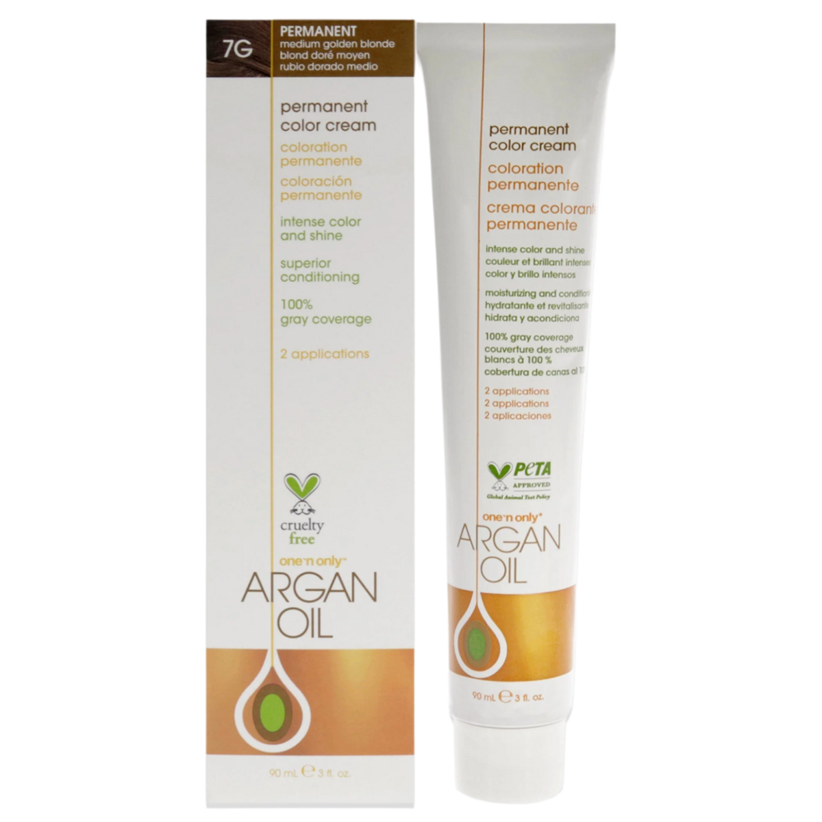 Argan Oil Permanent Hair Color Cream