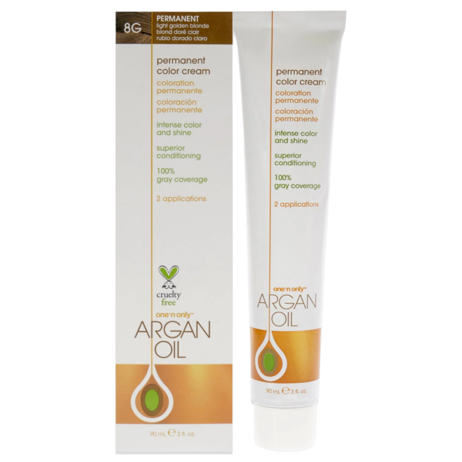 Argan Oil Permanent Hair Color Cream