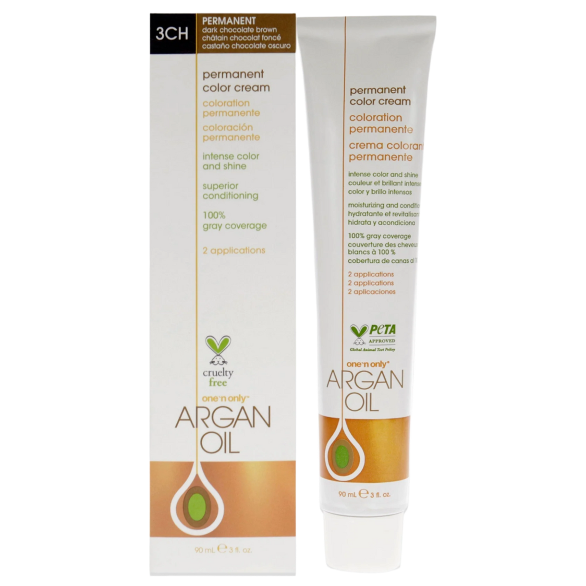 Argan Oil Permanent Hair Color Cream